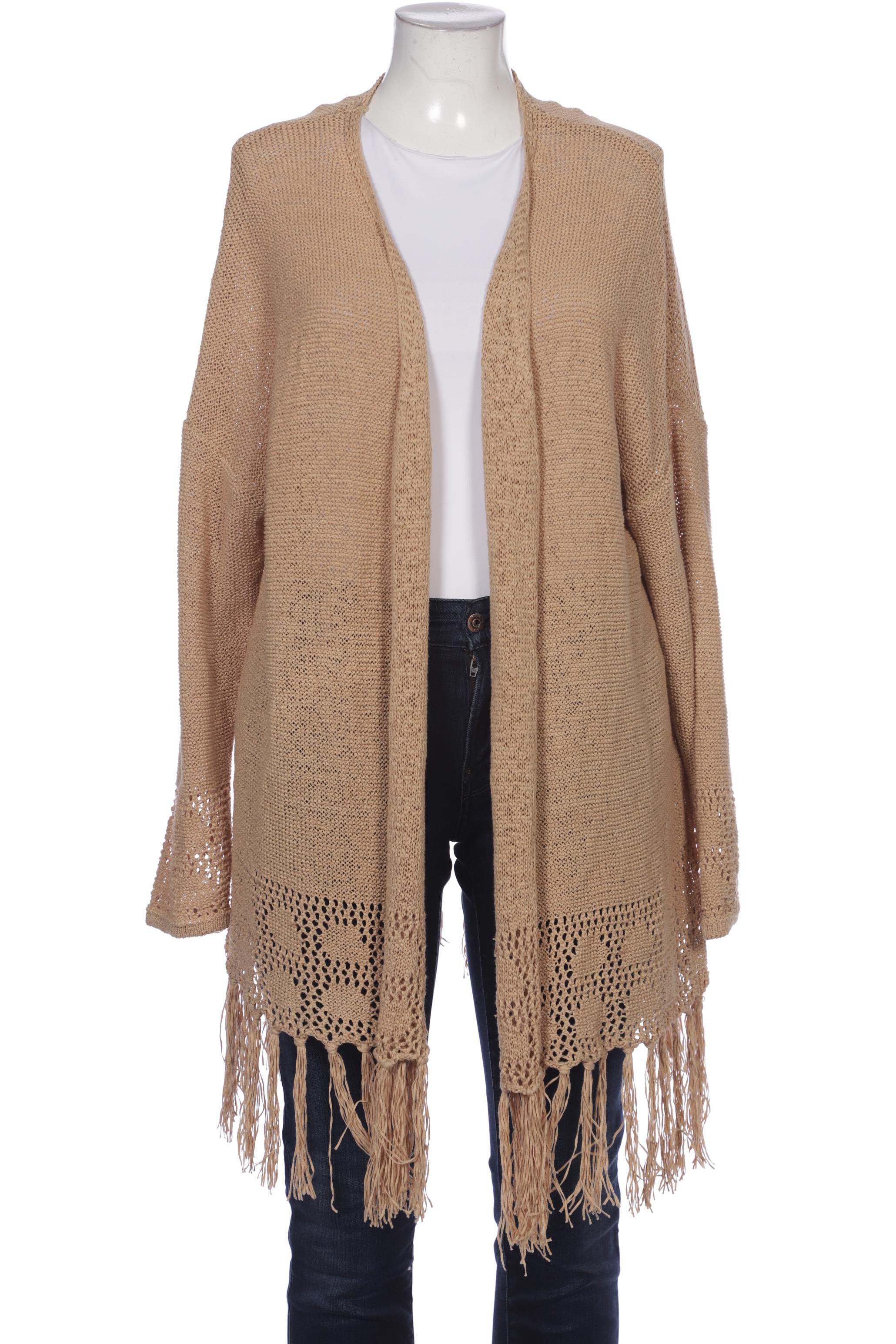 

Ulla Popken Damen Strickjacke, beige, Gr. 50