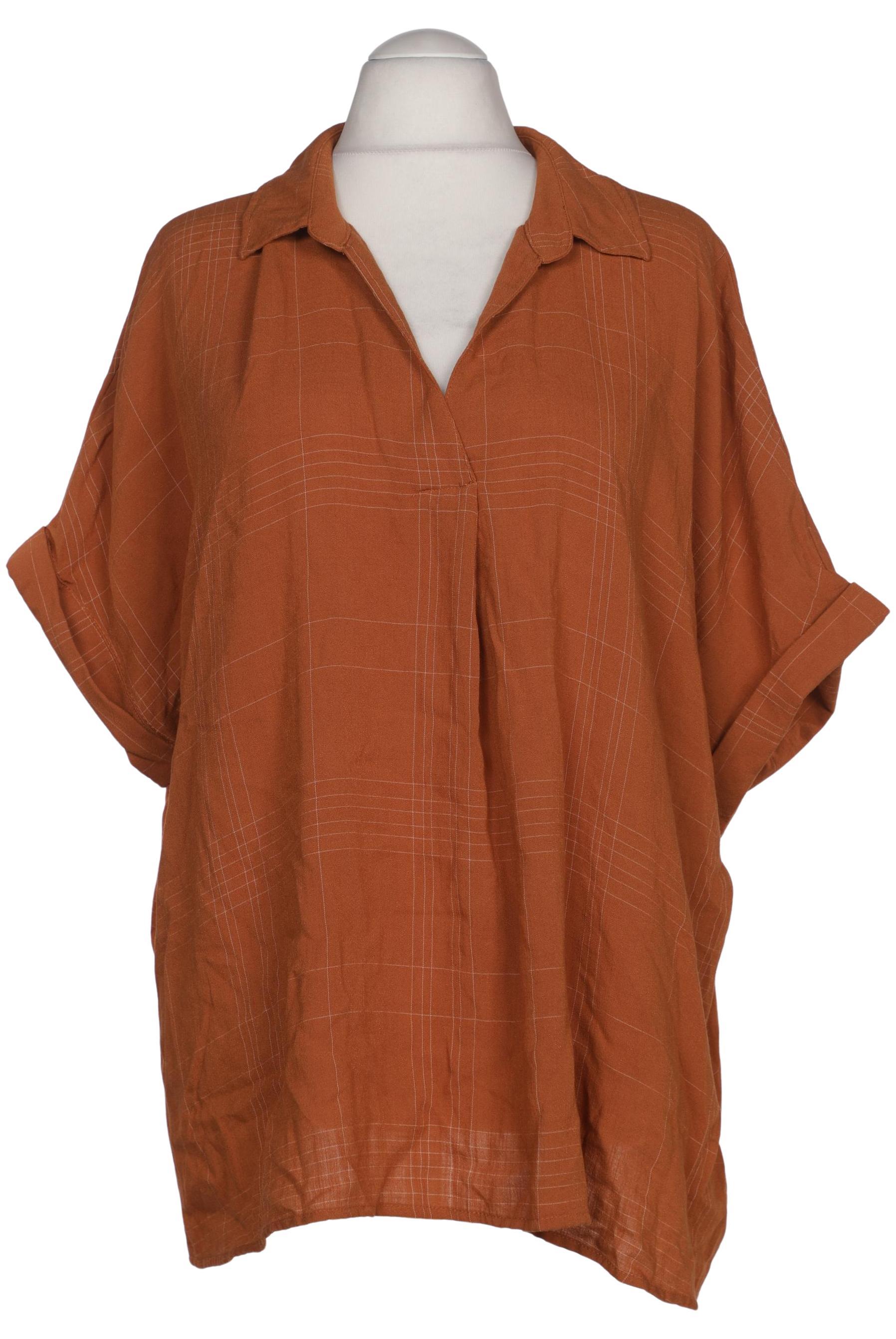 

Ulla Popken Damen Bluse, orange, Gr. 54