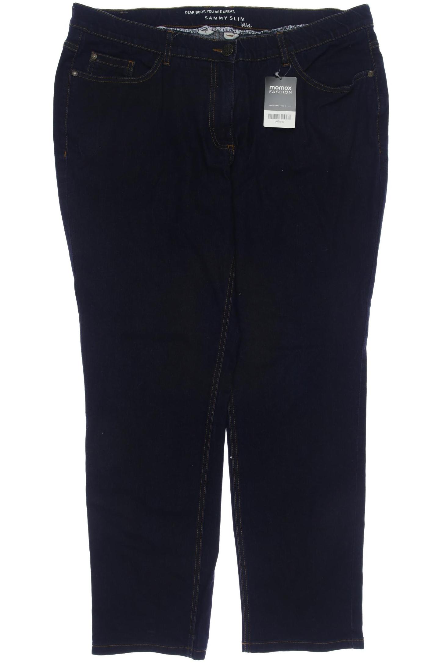 

Ulla Popken Damen Jeans, marineblau, Gr. 48