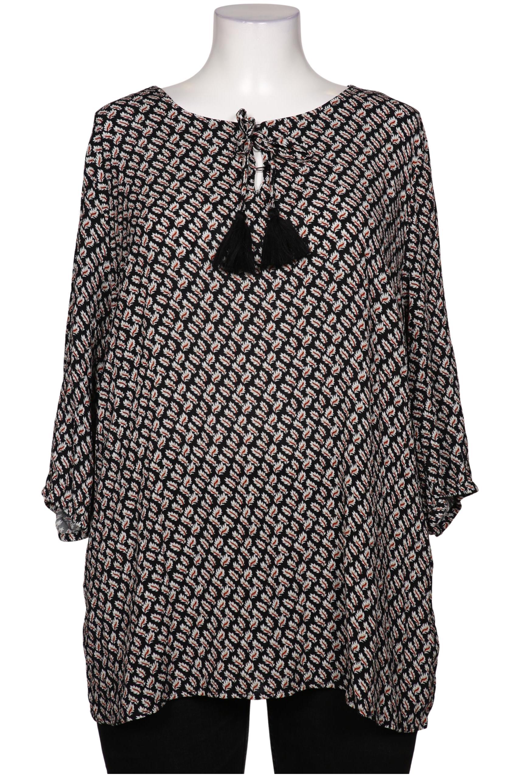 

Ulla Popken Damen Bluse, schwarz, Gr. 46