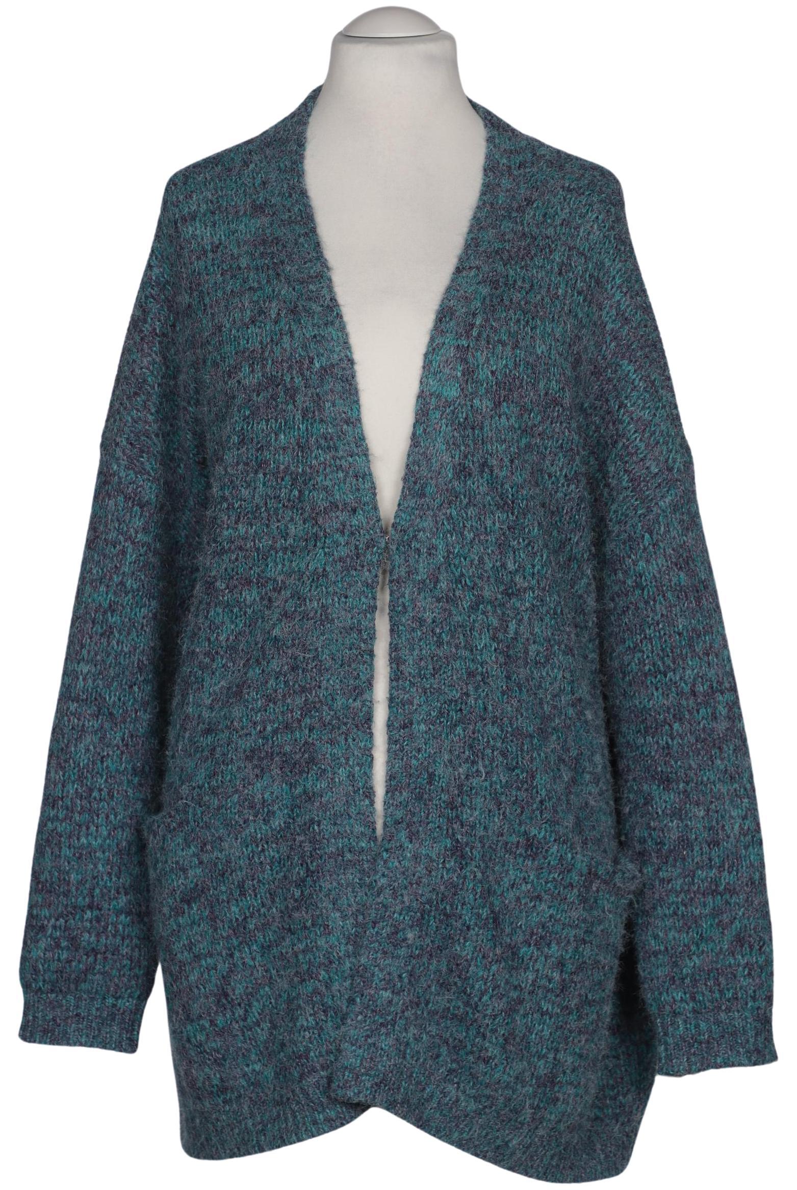 

Ulla Popken Damen Strickjacke, türkis, Gr. 54