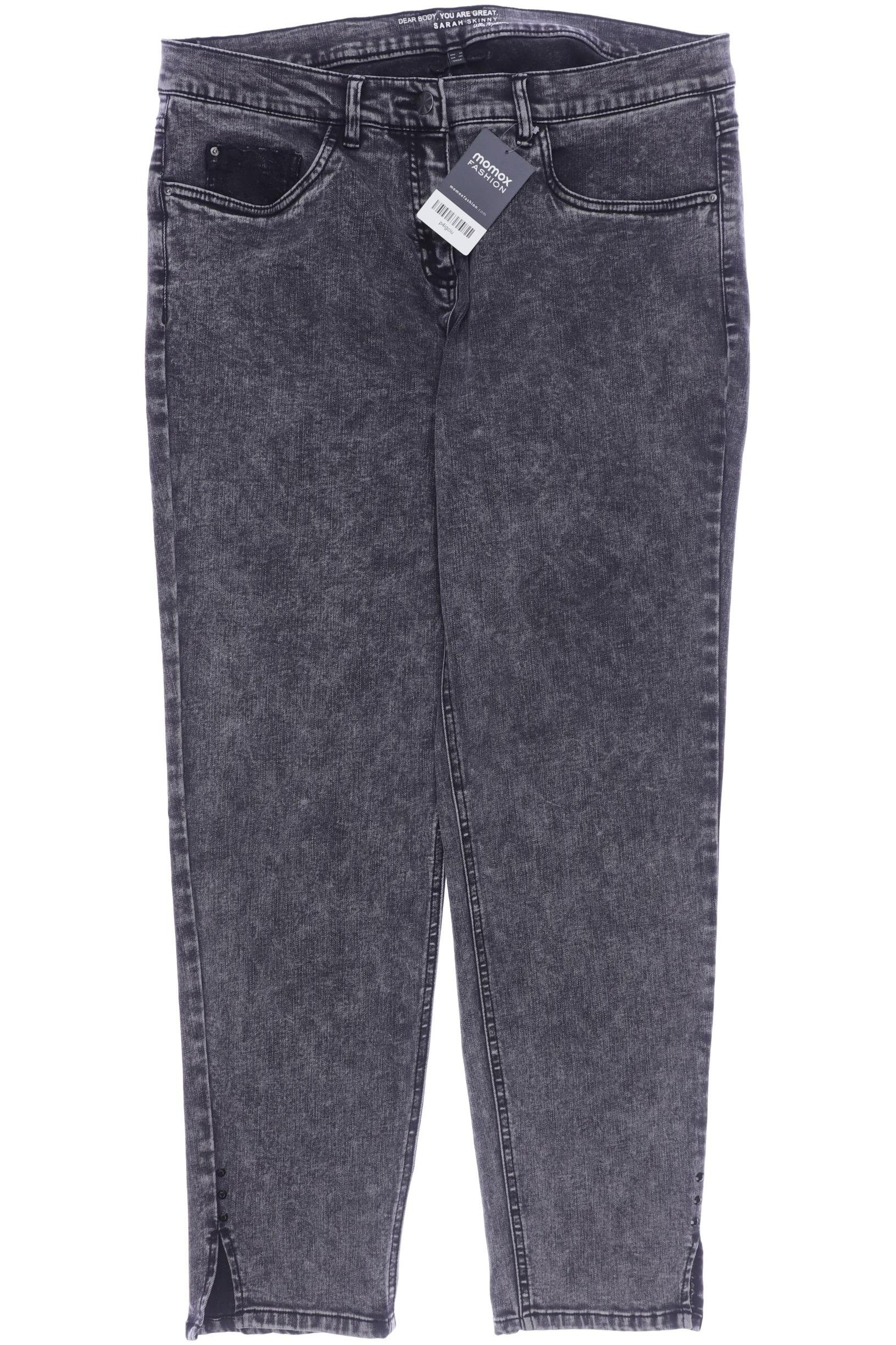 

Ulla Popken Damen Jeans, grau, Gr. 23
