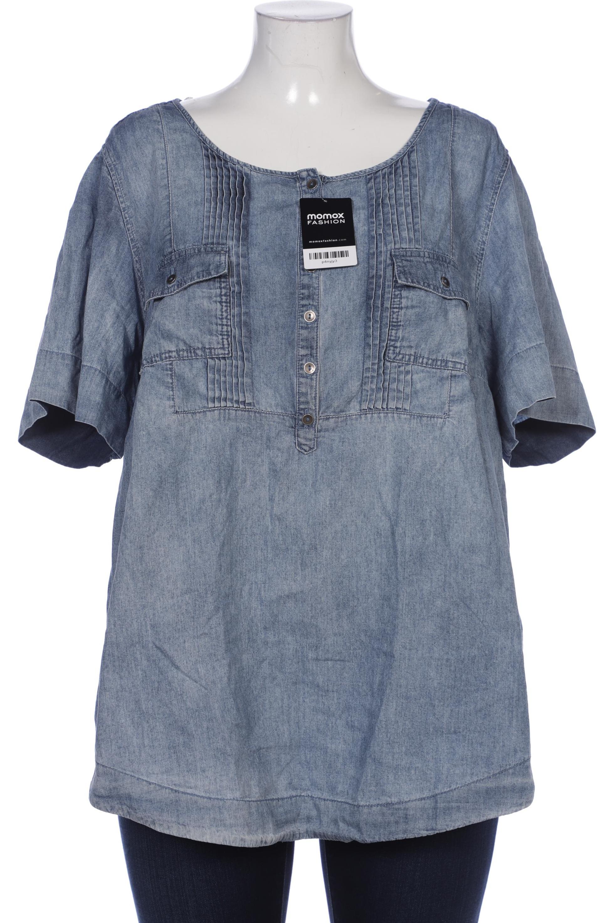 

Ulla Popken Damen Bluse, blau, Gr. 50
