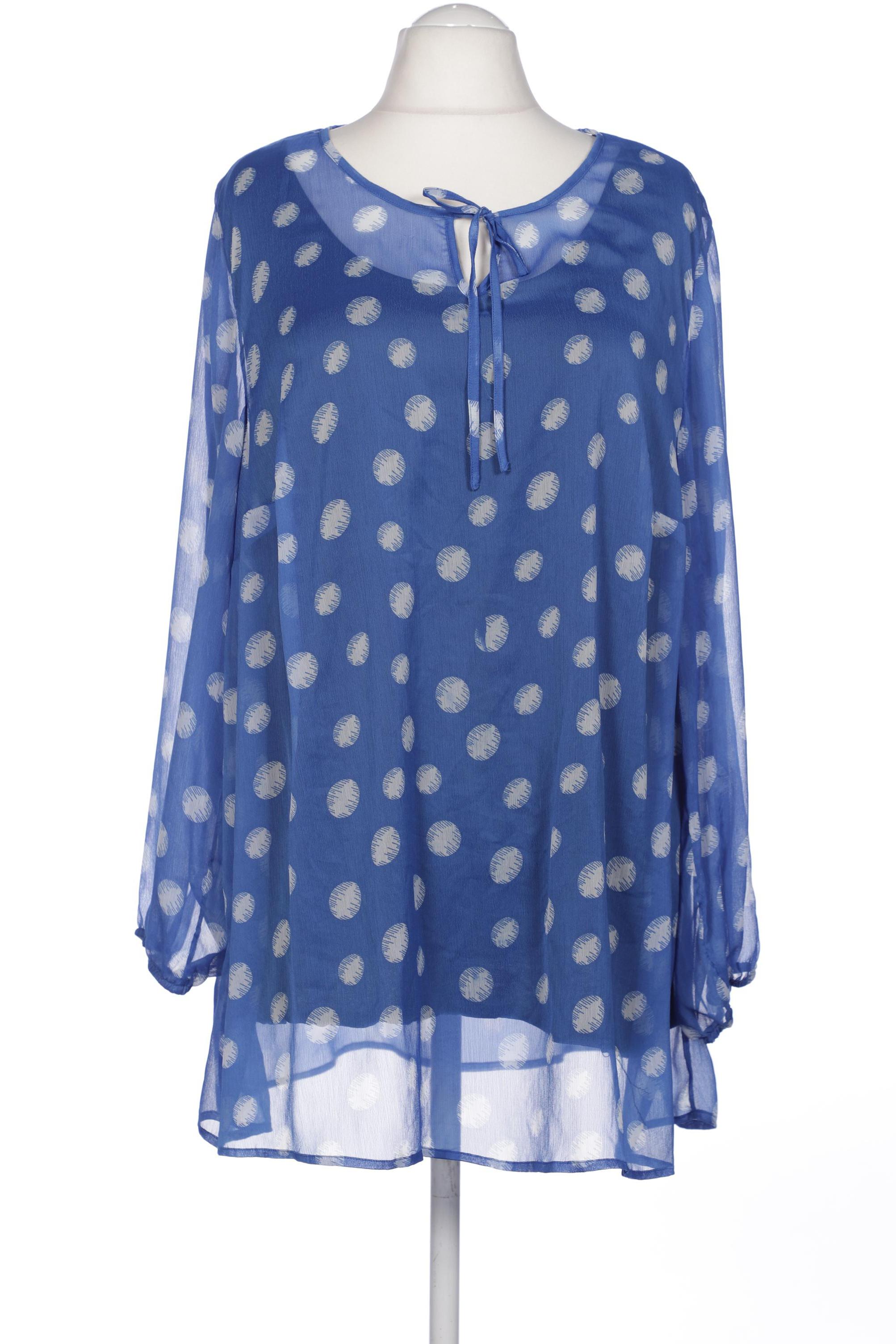 

Ulla Popken Damen Bluse, blau, Gr. 50