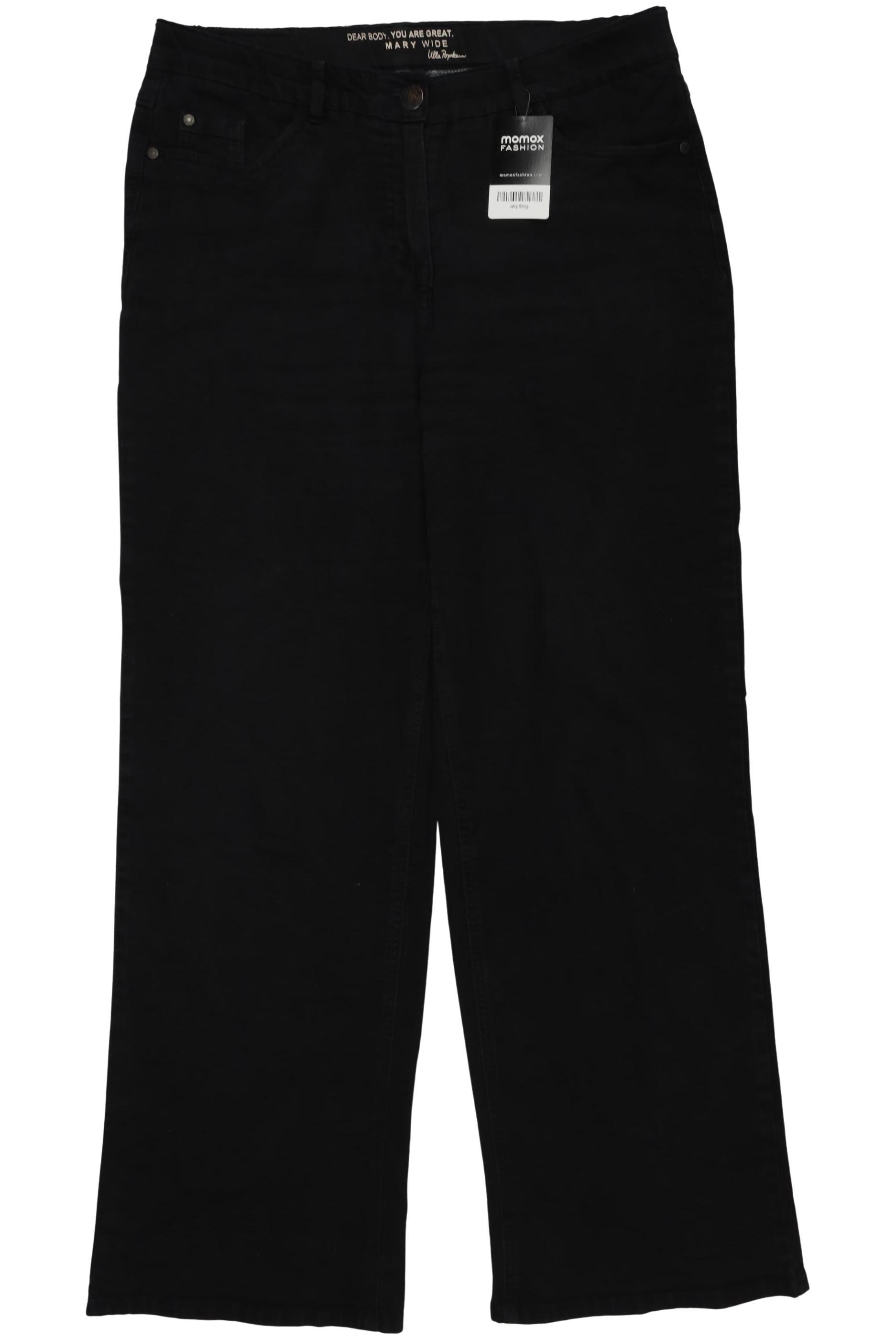 

Ulla Popken Damen Jeans, schwarz, Gr. 42