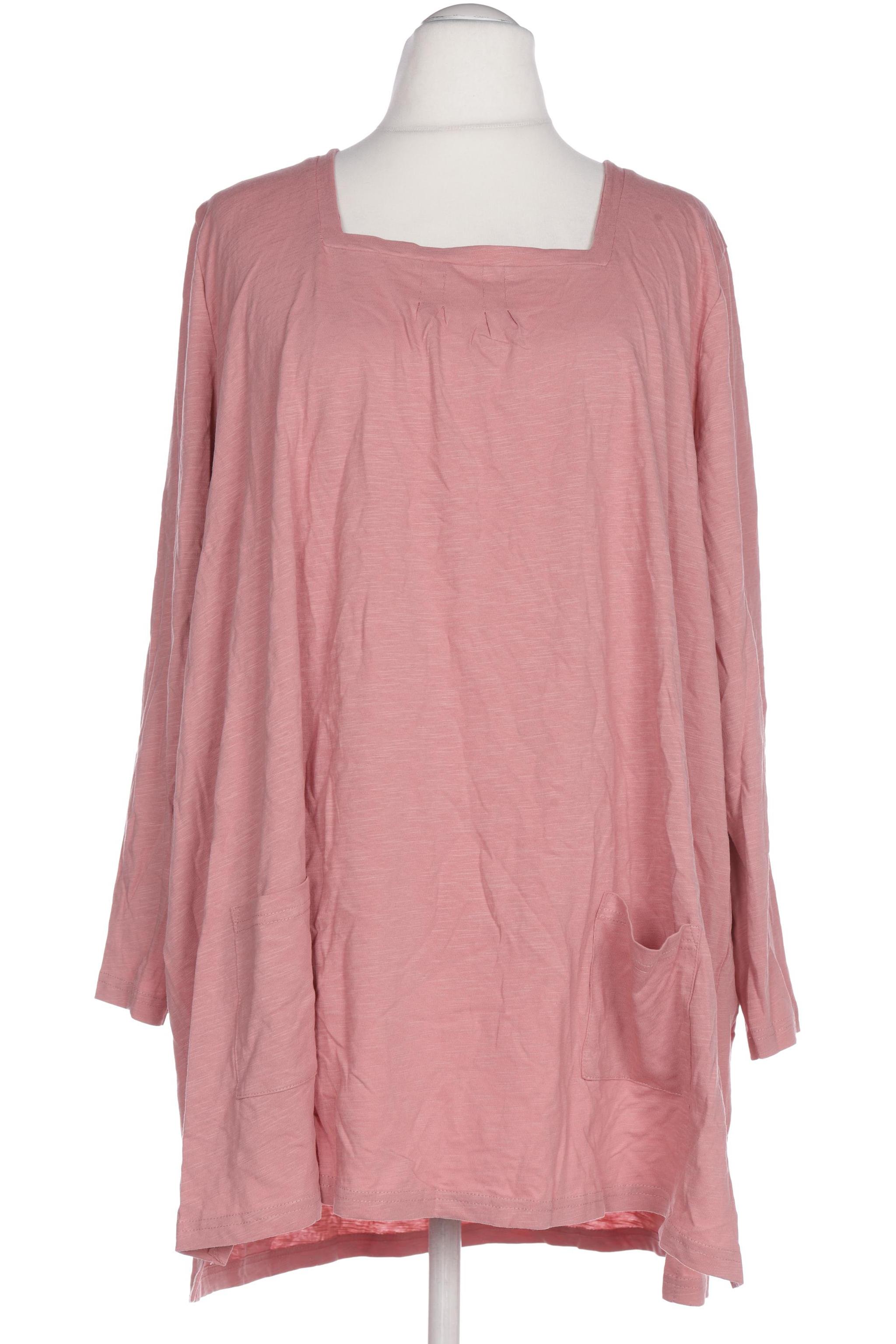 

Ulla Popken Damen Langarmshirt, pink