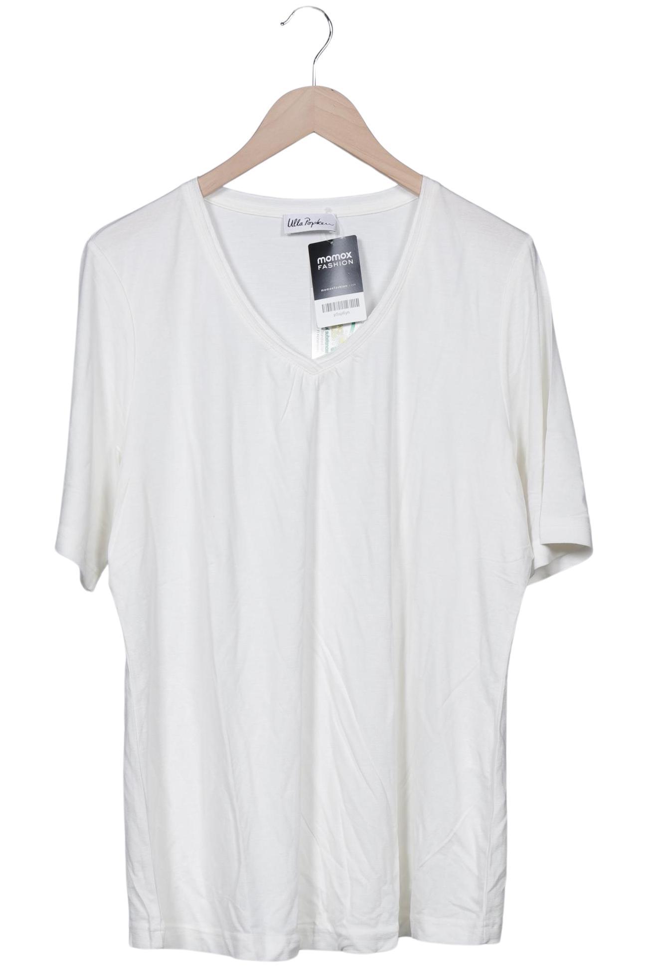 

Ulla Popken Damen T-Shirt, cremeweiß, Gr. 46