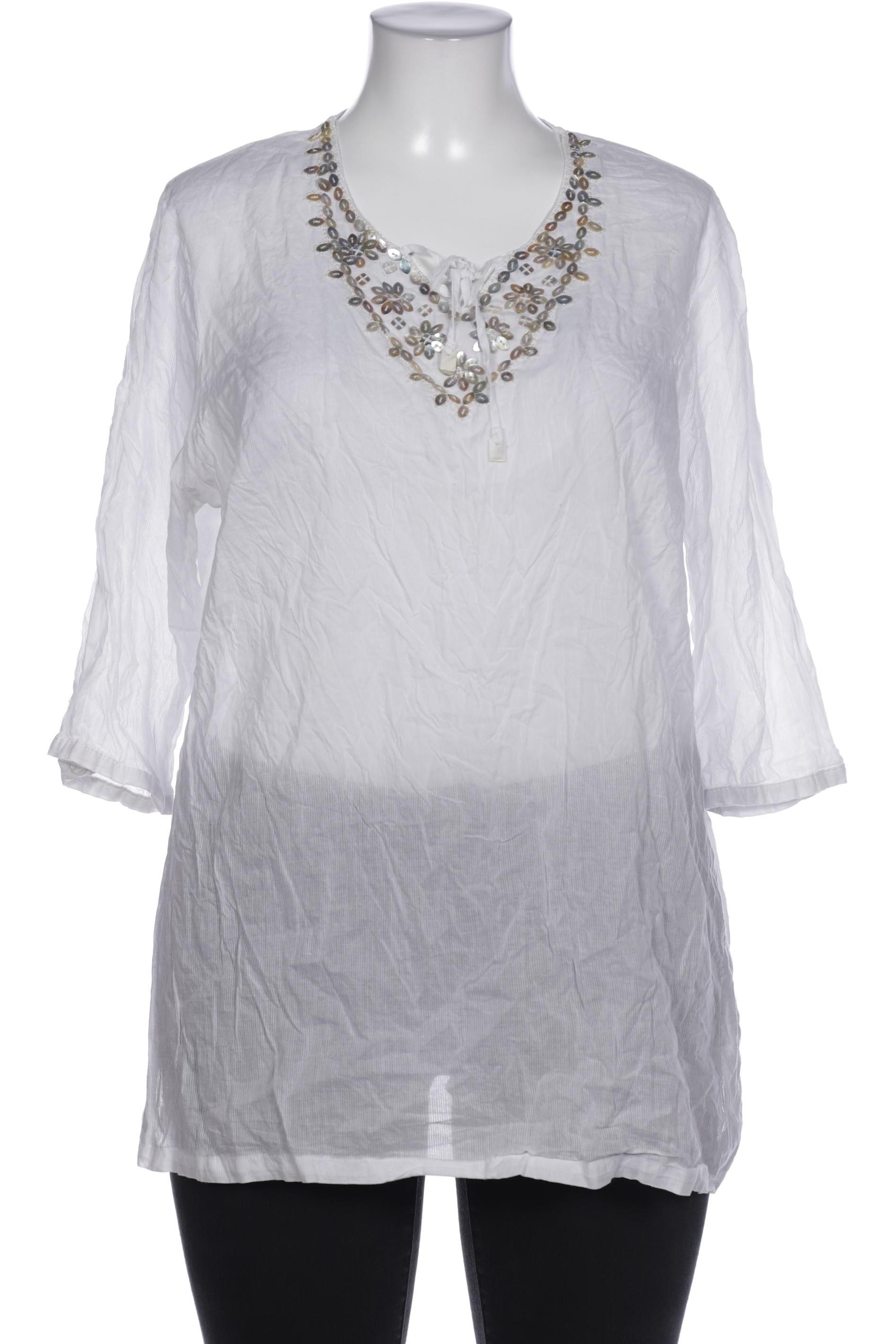

Ulla Popken Damen Bluse, weiß, Gr. 46