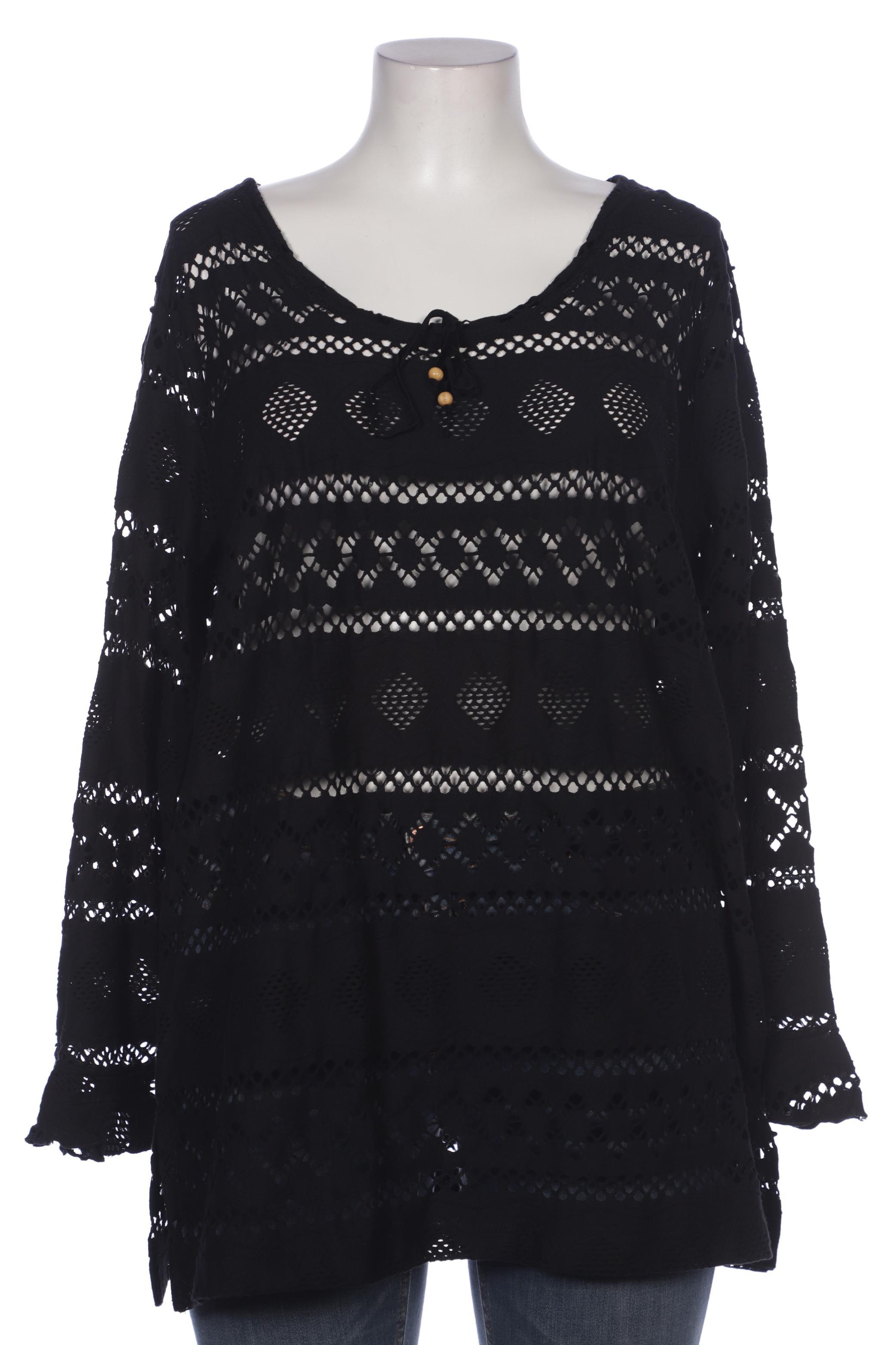

Ulla Popken Damen Langarmshirt, schwarz, Gr. 46