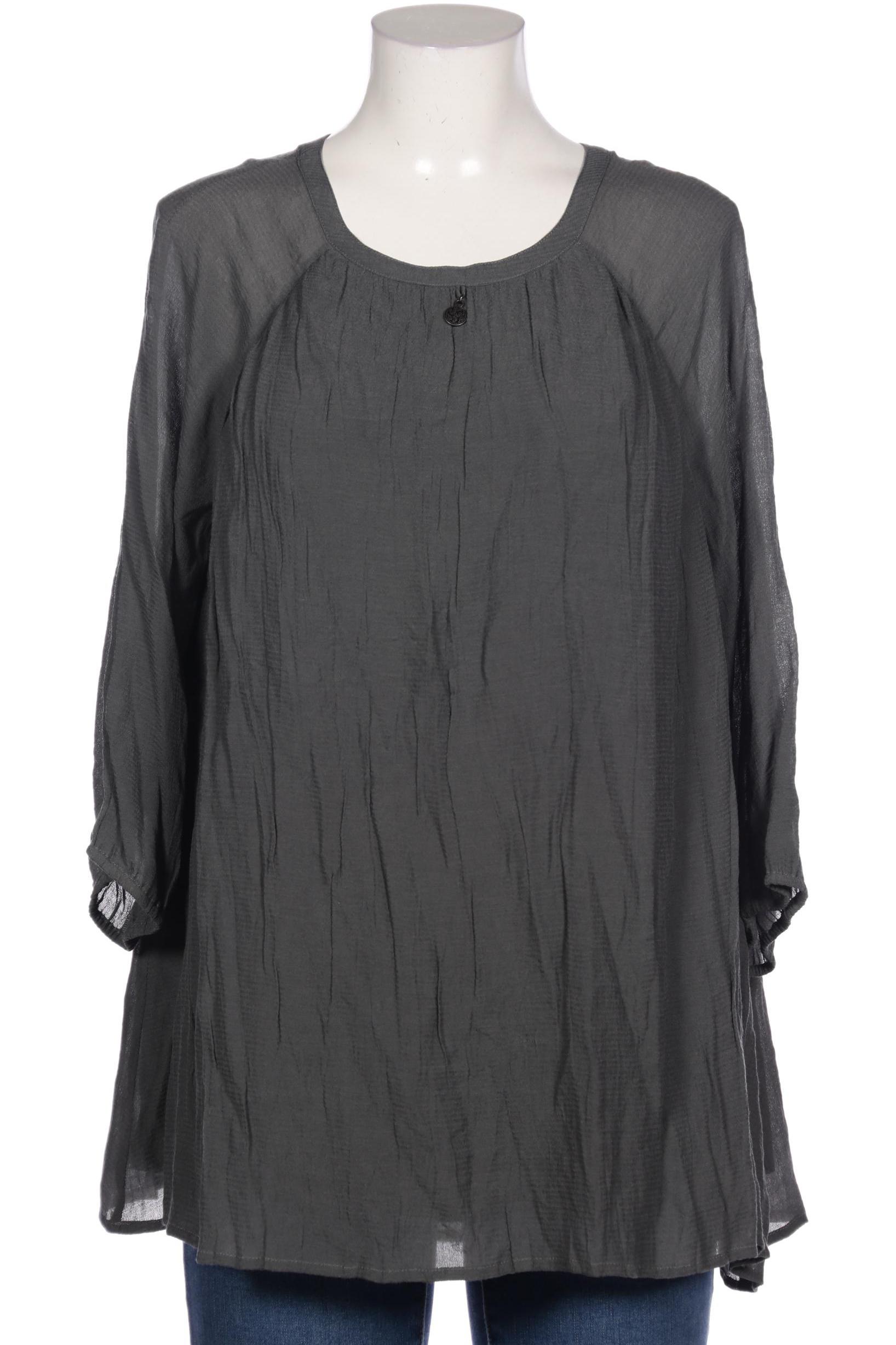 

Ulla Popken Damen Bluse, grau, Gr. 42