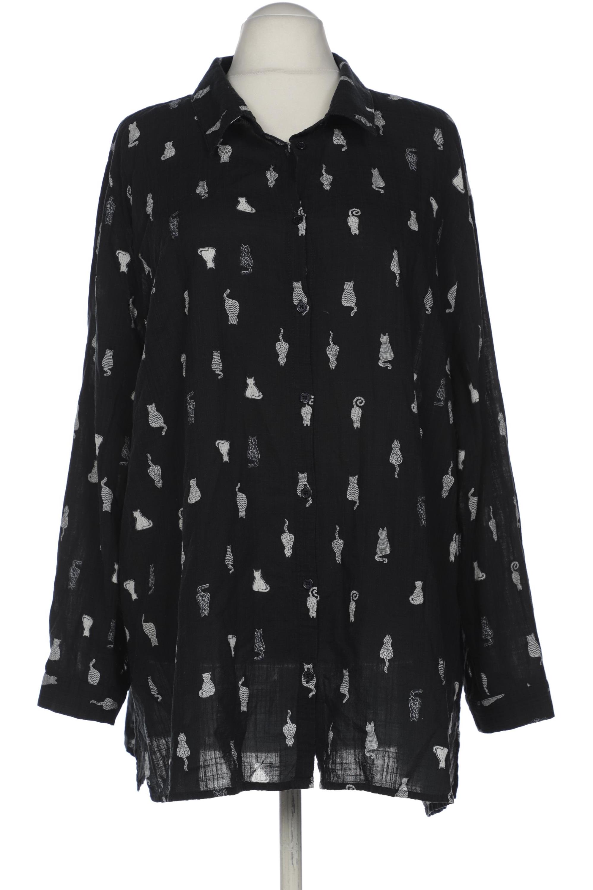 

Ulla Popken Damen Bluse, schwarz, Gr. 54