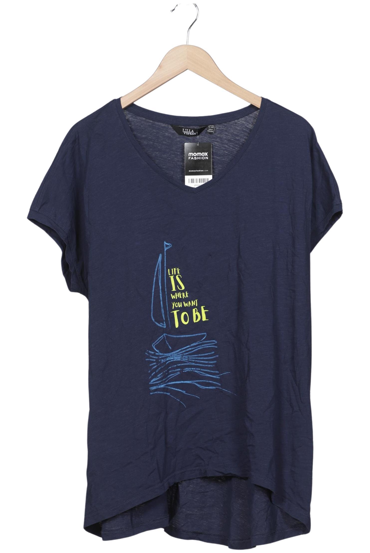 

Ulla Popken Damen T-Shirt, marineblau, Gr. 50