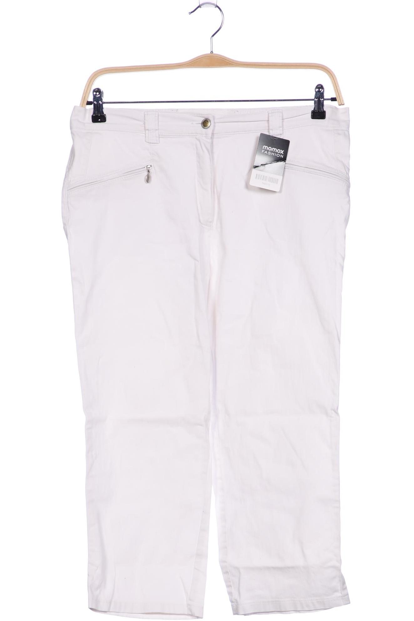 

Ulla Popken Damen Stoffhose, weiß, Gr. 44