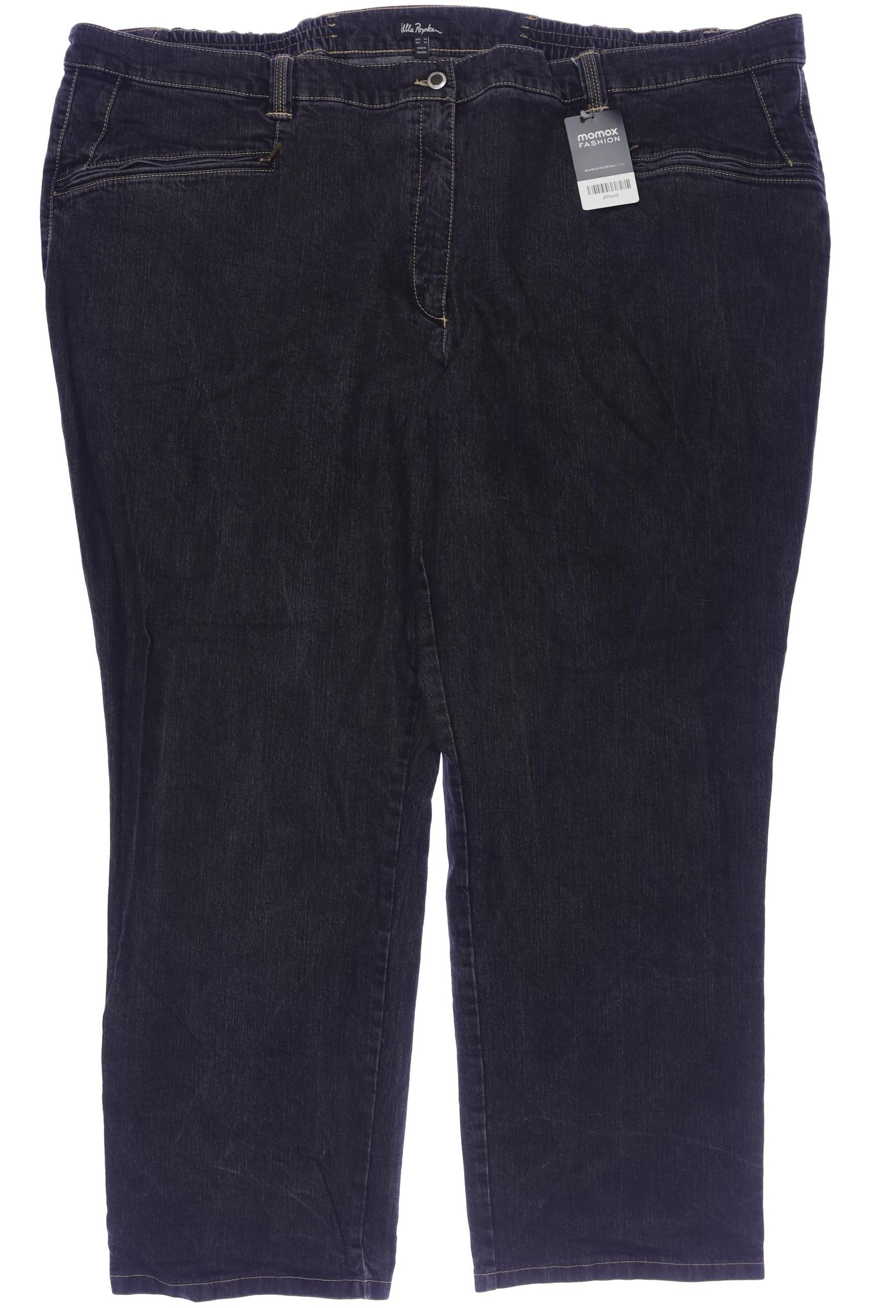 

Ulla Popken Damen Jeans, grau, Gr. 58