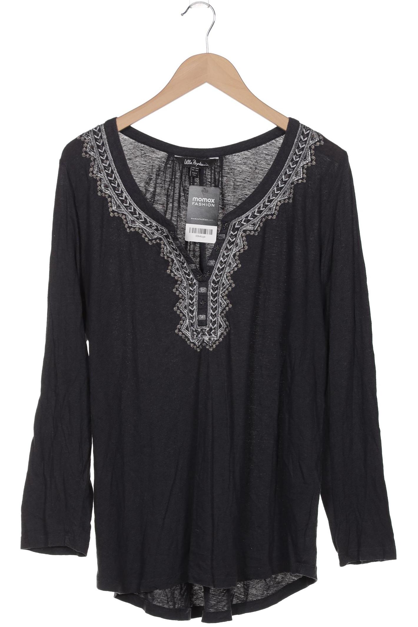 

Ulla Popken Damen Langarmshirt, marineblau, Gr. 46