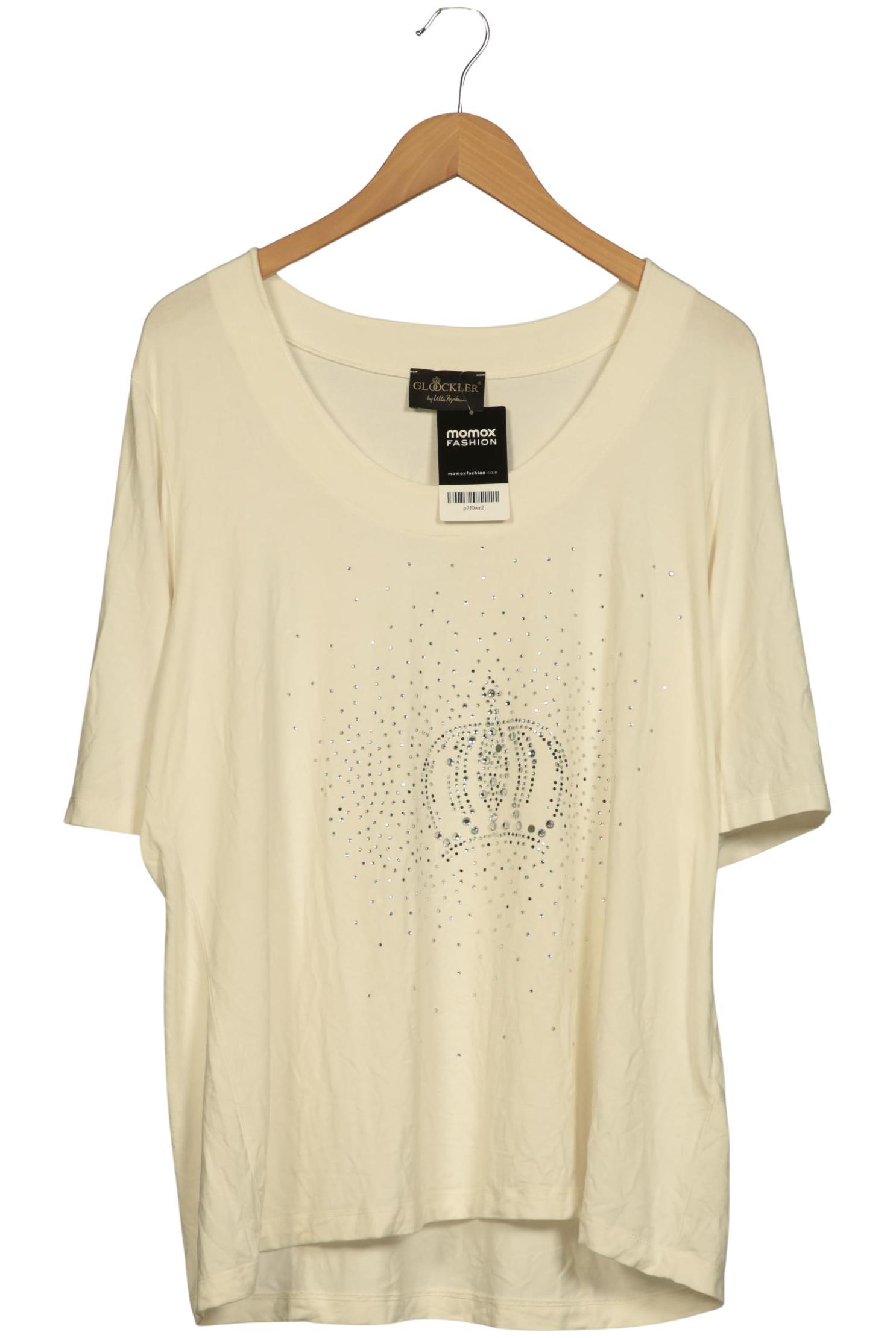 

Ulla Popken Damen Langarmshirt, cremeweiß, Gr. 46