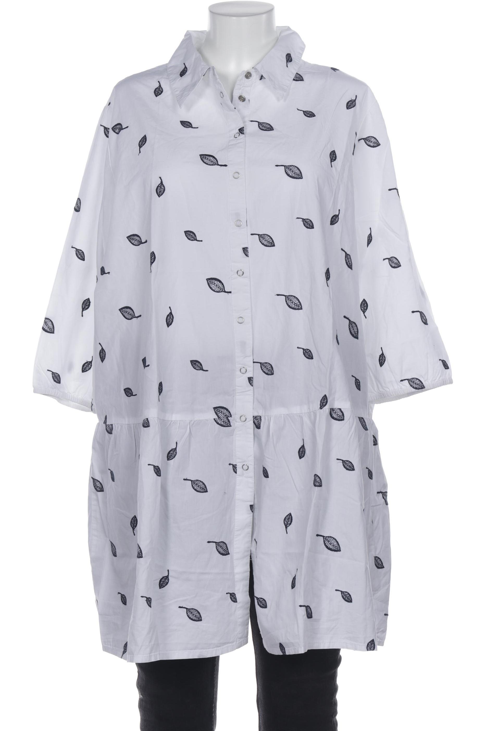 

Ulla Popken Damen Bluse, weiß, Gr. 50