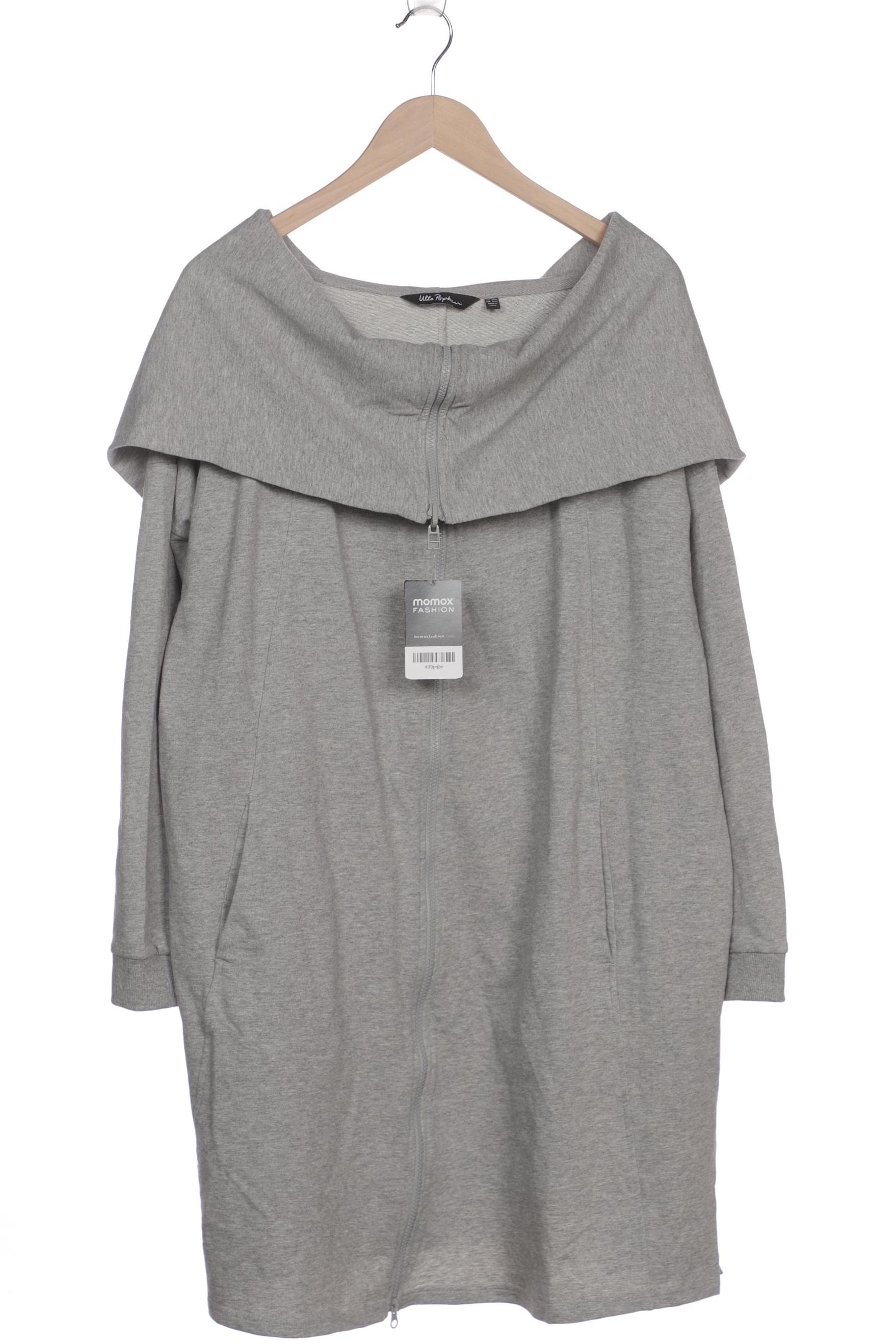 

Ulla Popken Damen Kapuzenpullover, grau, Gr. 50