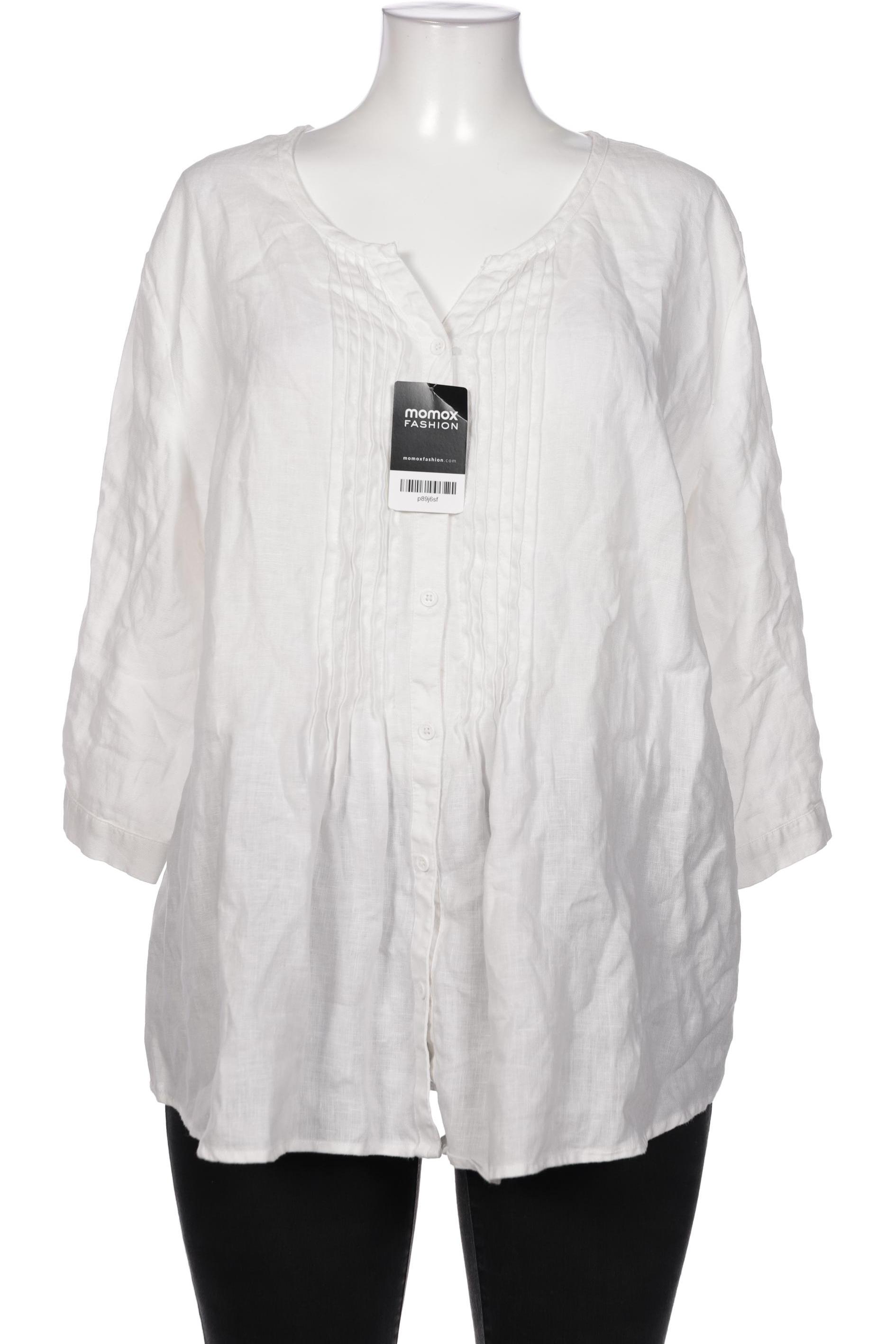 

Ulla Popken Damen Bluse, weiß, Gr. 46