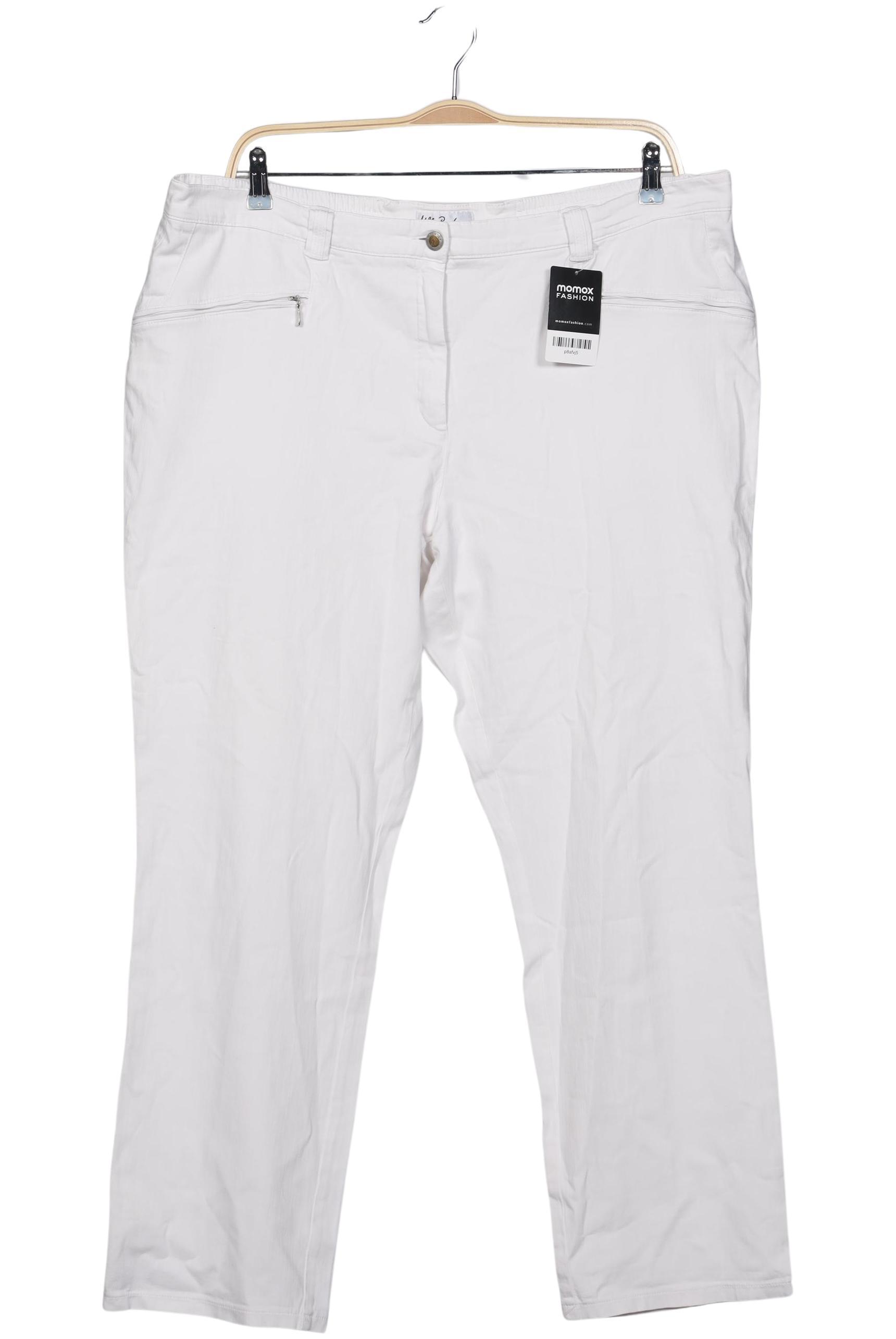 

Ulla Popken Damen Stoffhose, weiß, Gr. 26