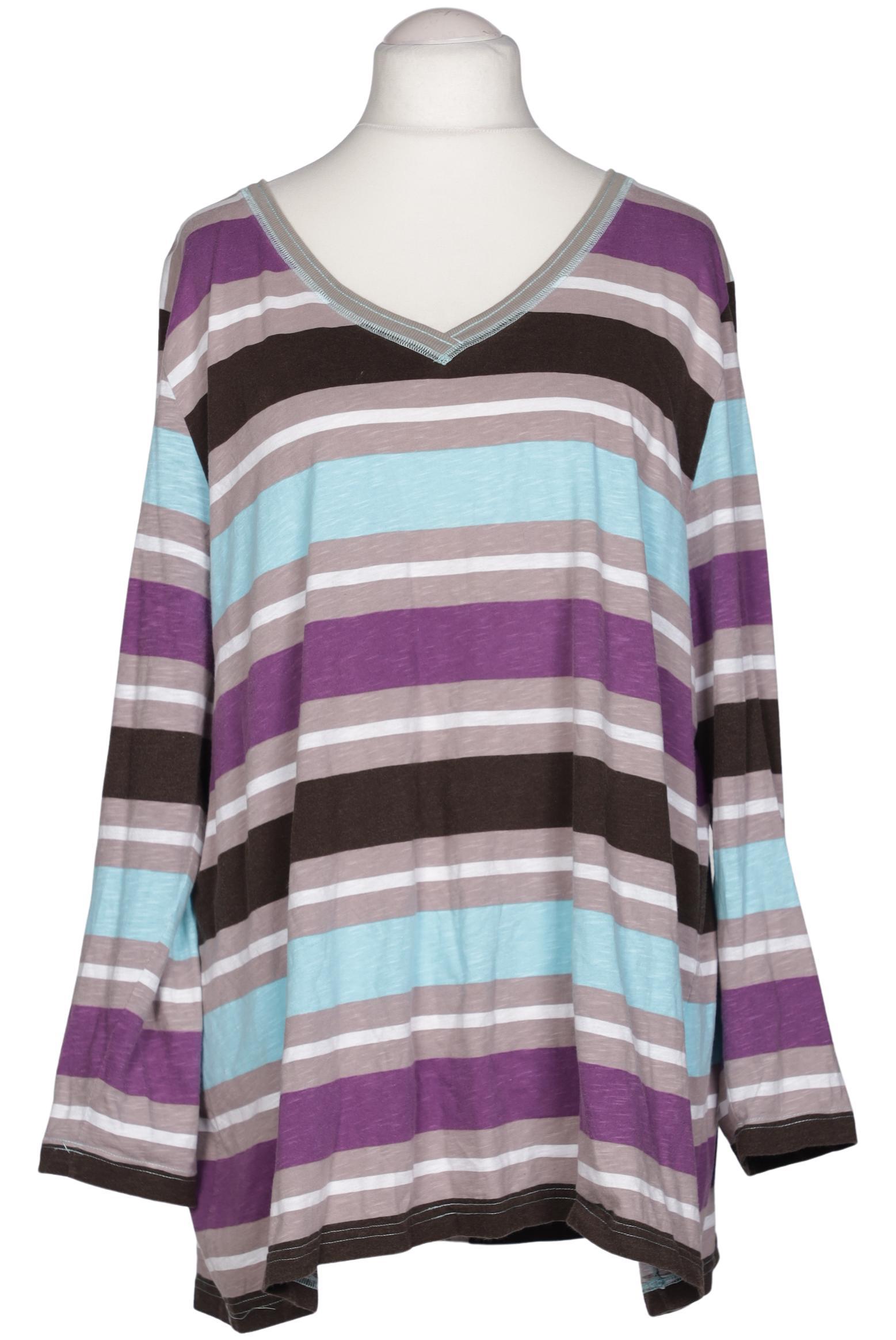 

Ulla Popken Damen Langarmshirt, mehrfarbig, Gr. 54