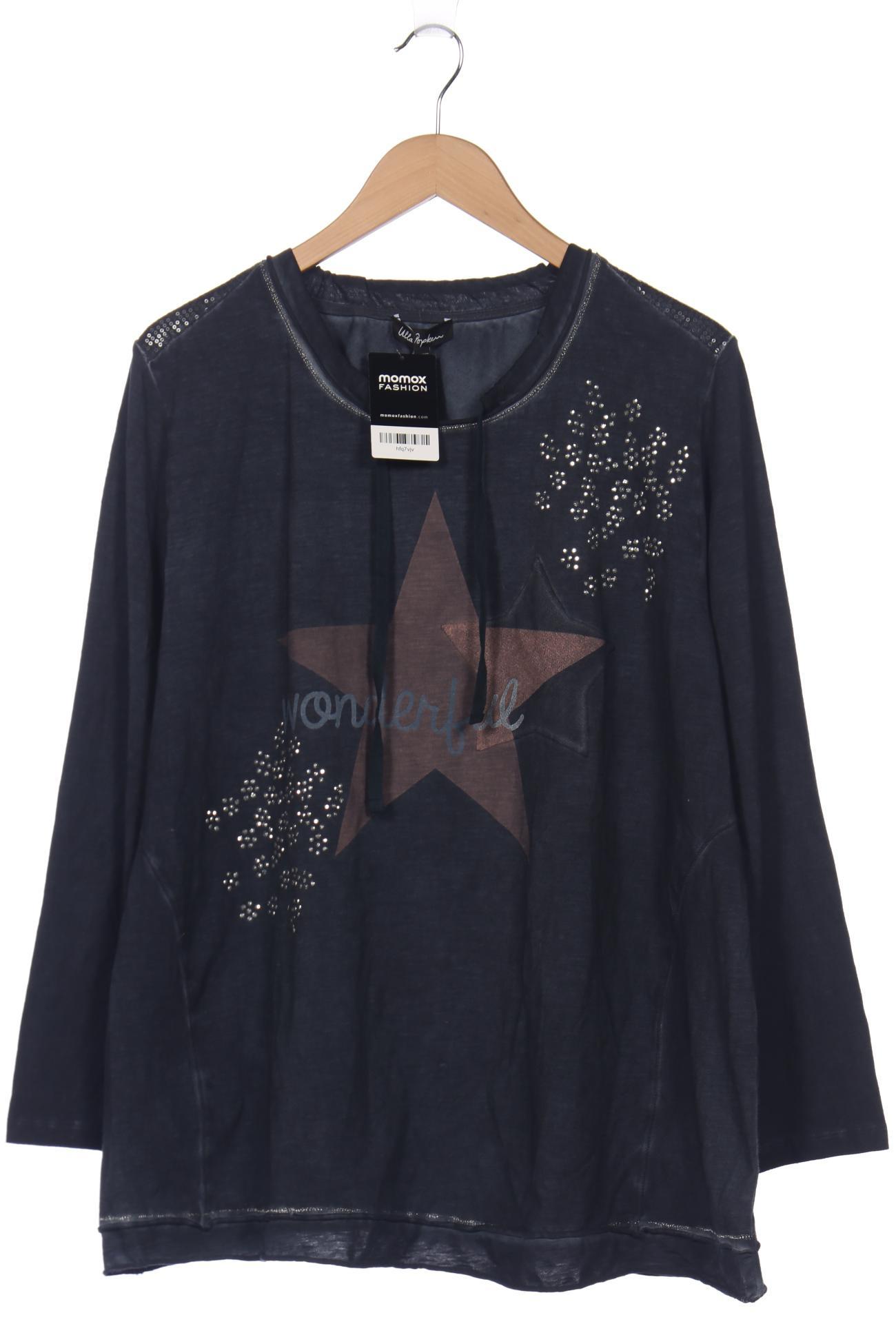 

Ulla Popken Damen Langarmshirt, grau