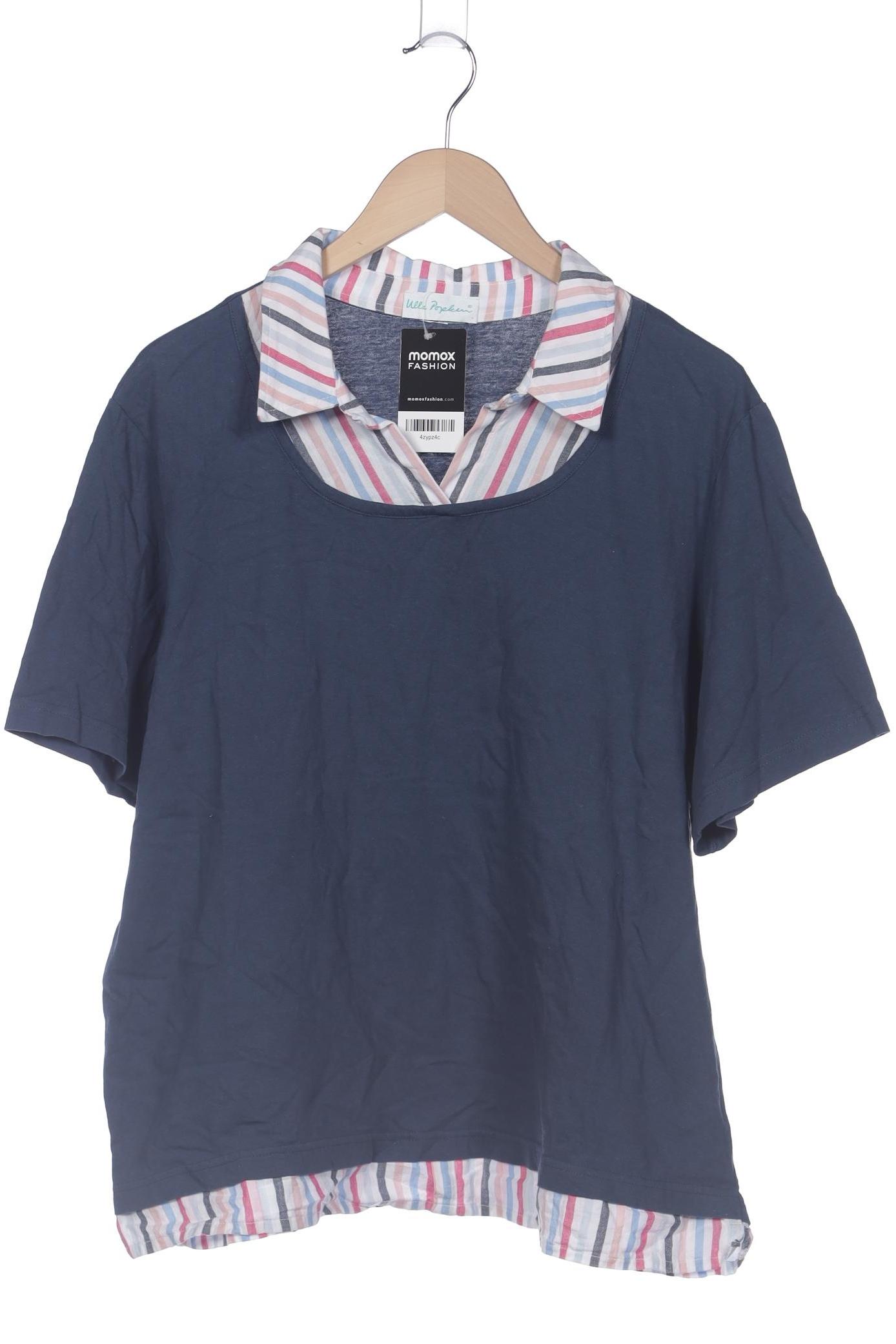 

Ulla Popken Damen Poloshirt, marineblau, Gr. 46