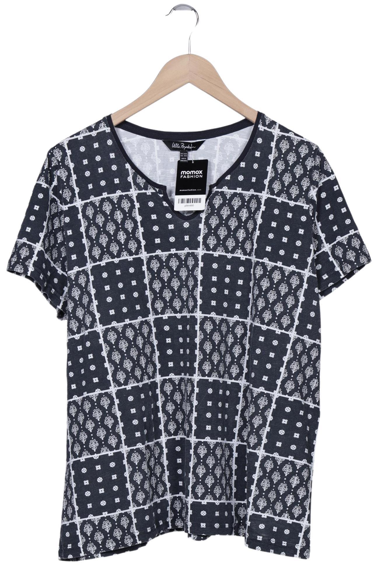 

Ulla Popken Damen T-Shirt, grau, Gr. 46