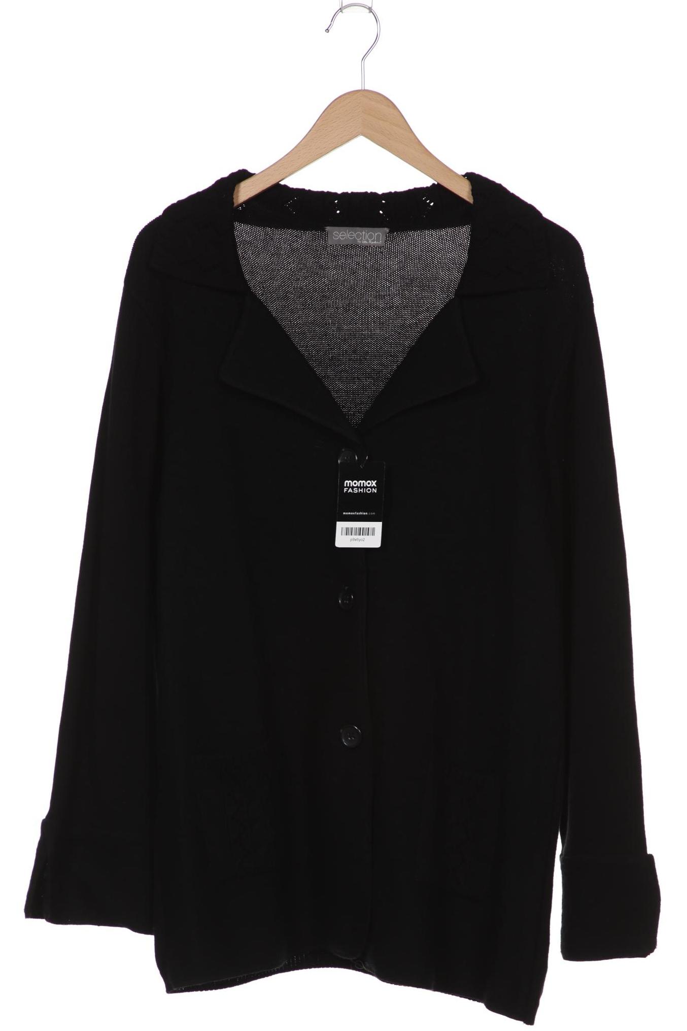 

Ulla Popken Damen Strickjacke, schwarz