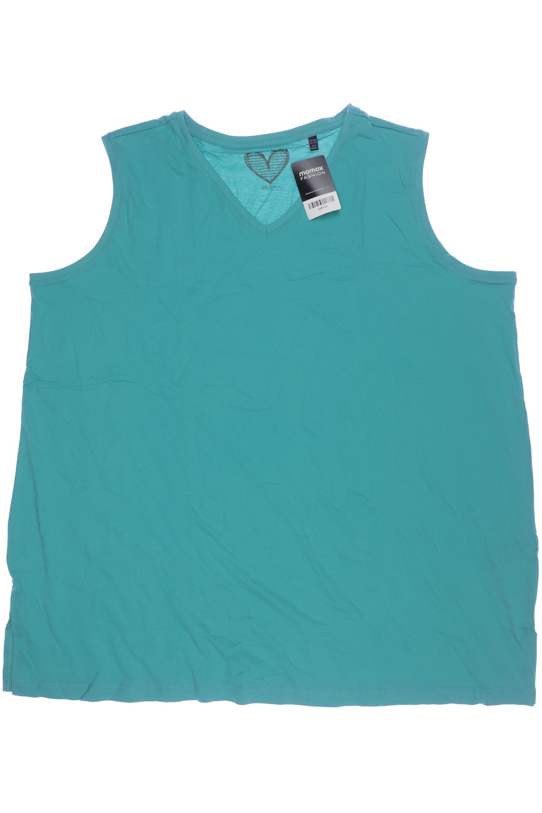 

Ulla Popken Damen Top, türkis, Gr. 54