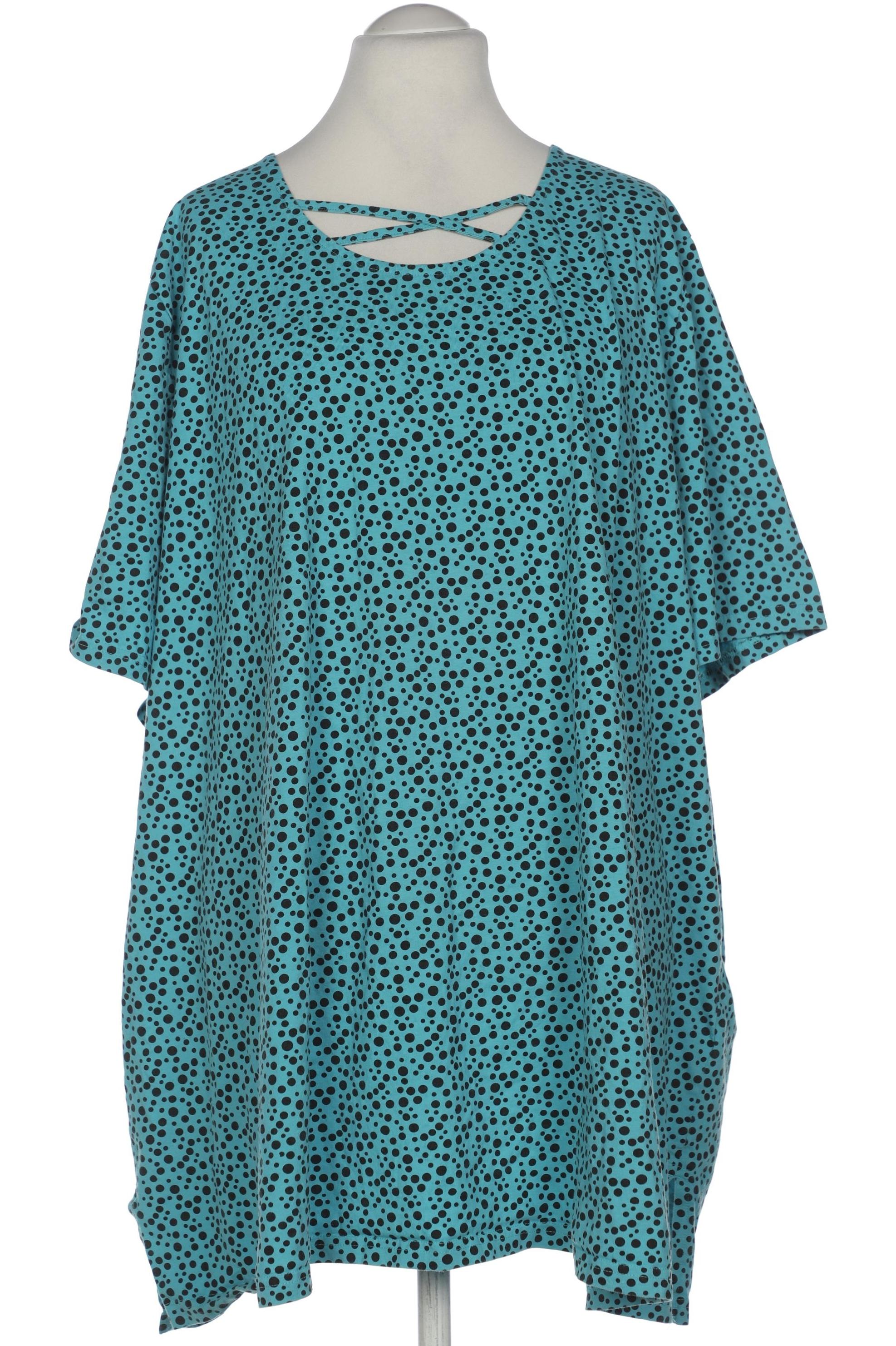 

Ulla Popken Damen T-Shirt, blau, Gr. 66
