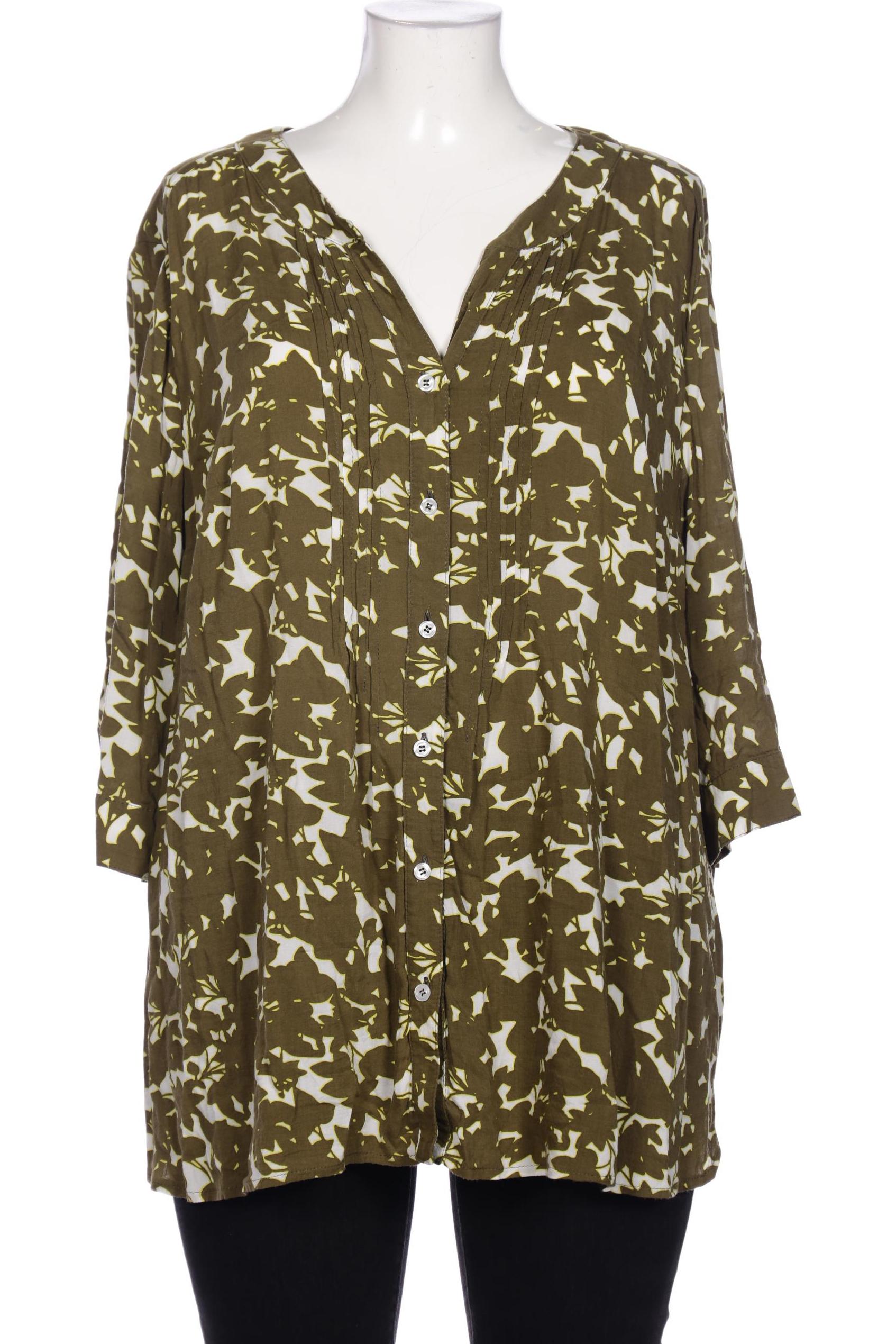 

Ulla Popken Damen Bluse, grün, Gr. 46