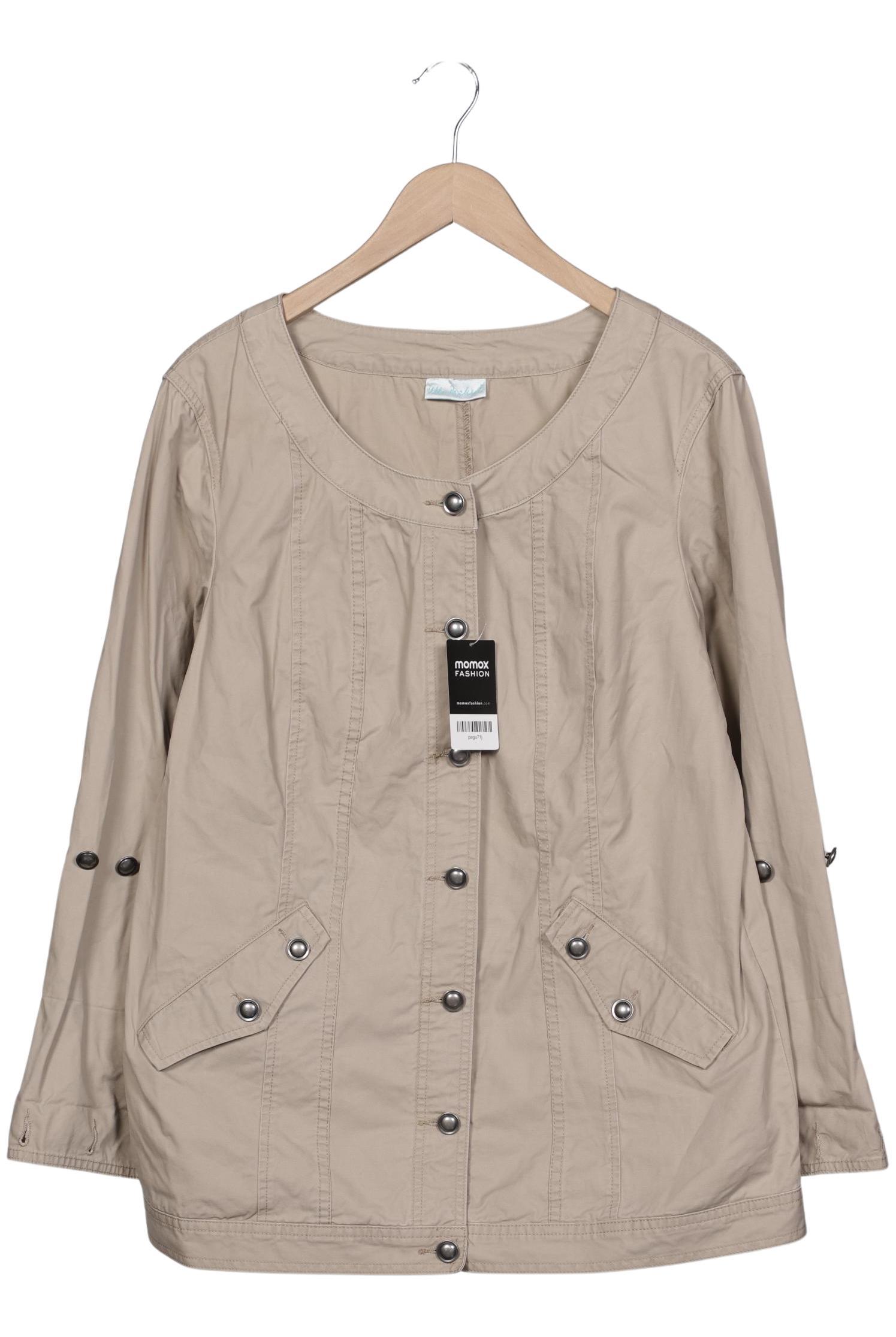 

Ulla Popken Damen Jacke, beige, Gr. 46