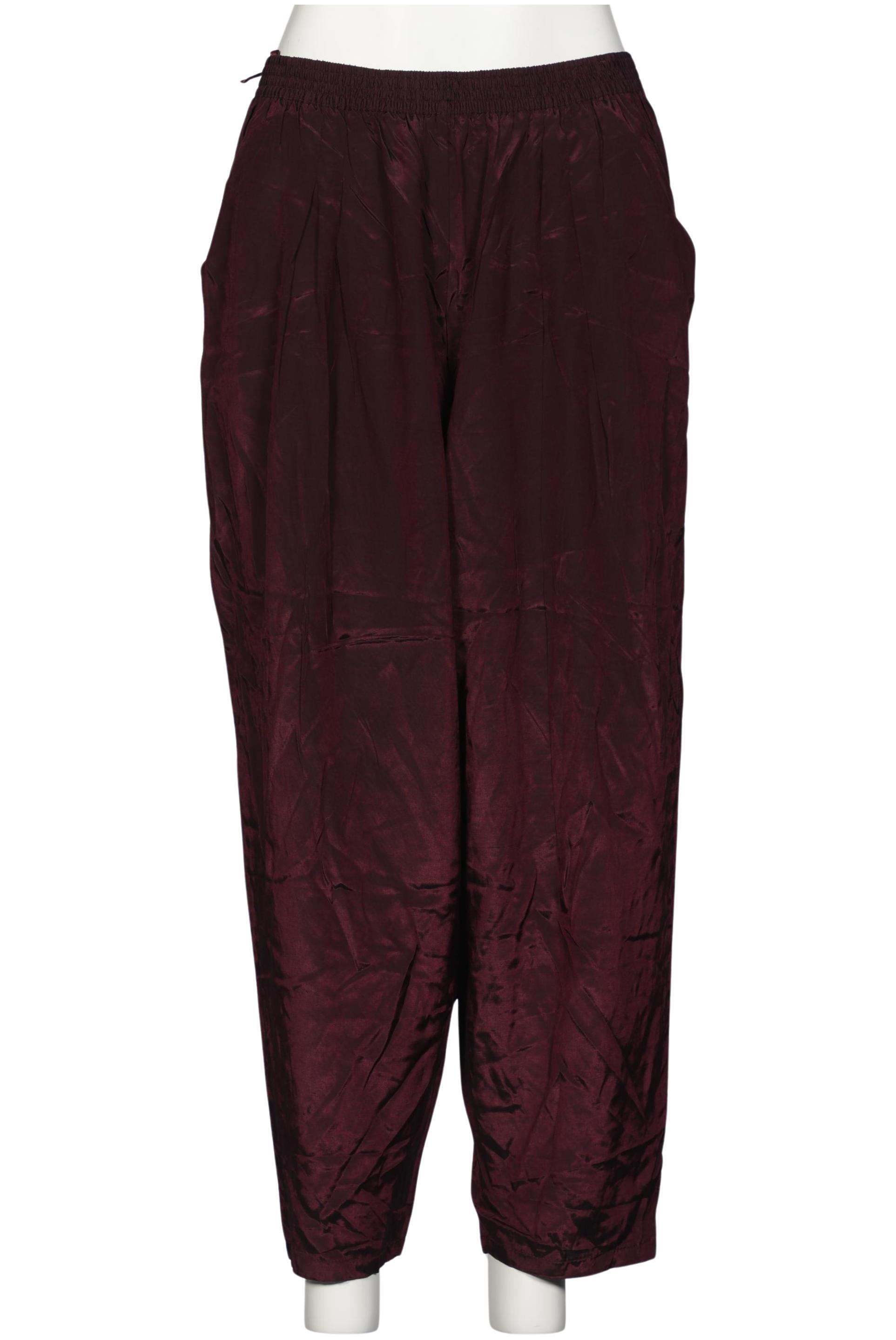 

Ulla Popken Damen Stoffhose, bordeaux, Gr. 46