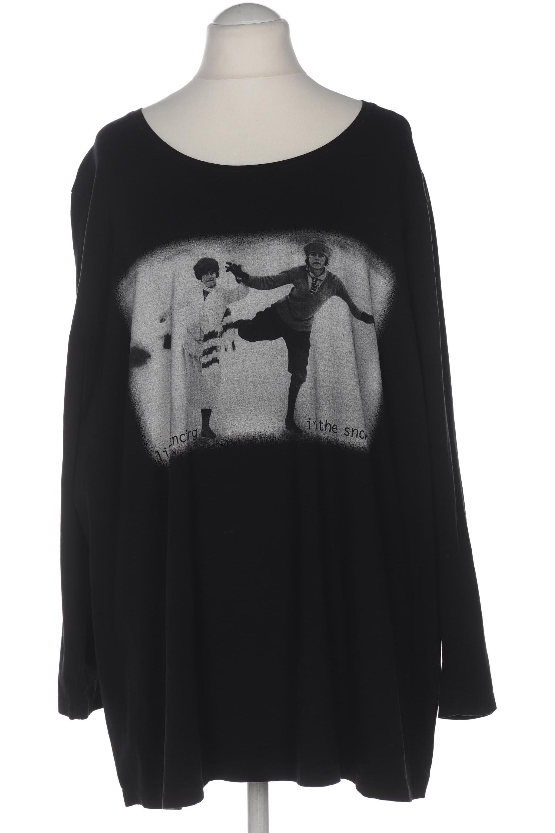

Ulla Popken Damen Langarmshirt, schwarz