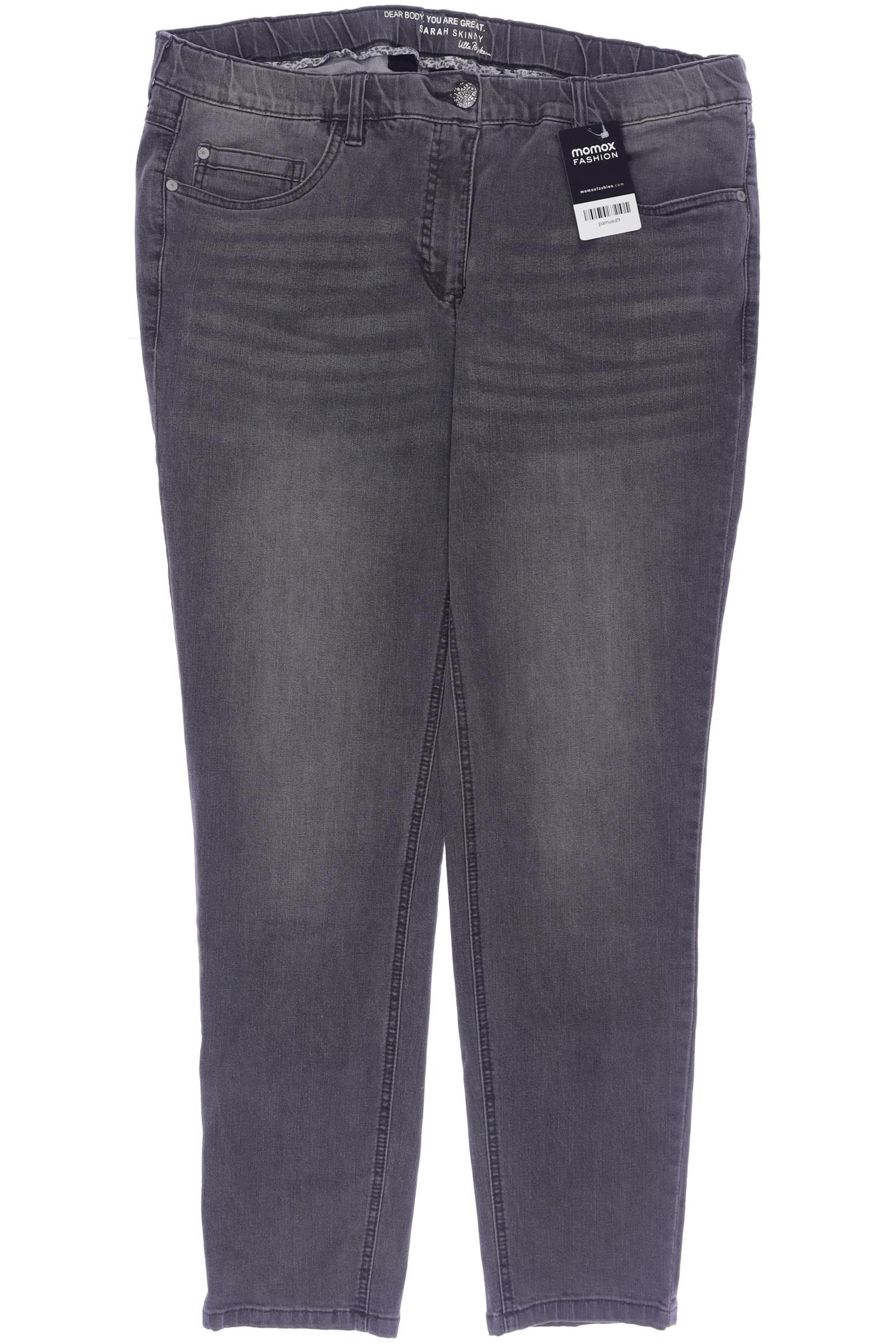 

Ulla Popken Damen Jeans, grau, Gr. 24