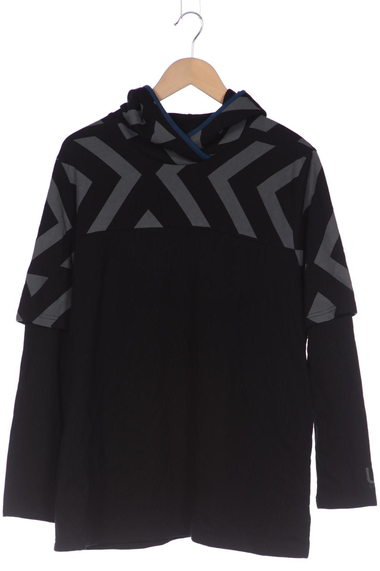 

Ulla Popken Damen Kapuzenpullover, schwarz
