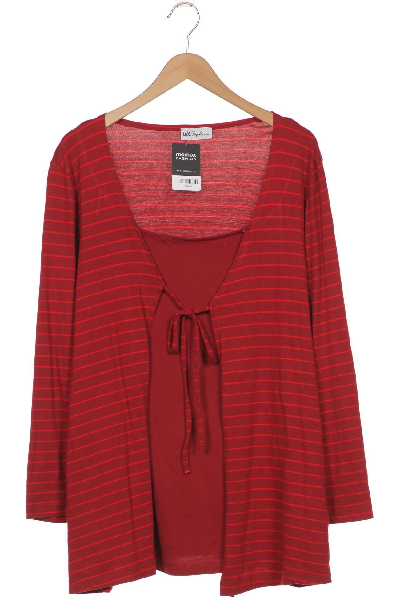 

Ulla Popken Damen Langarmshirt, bordeaux