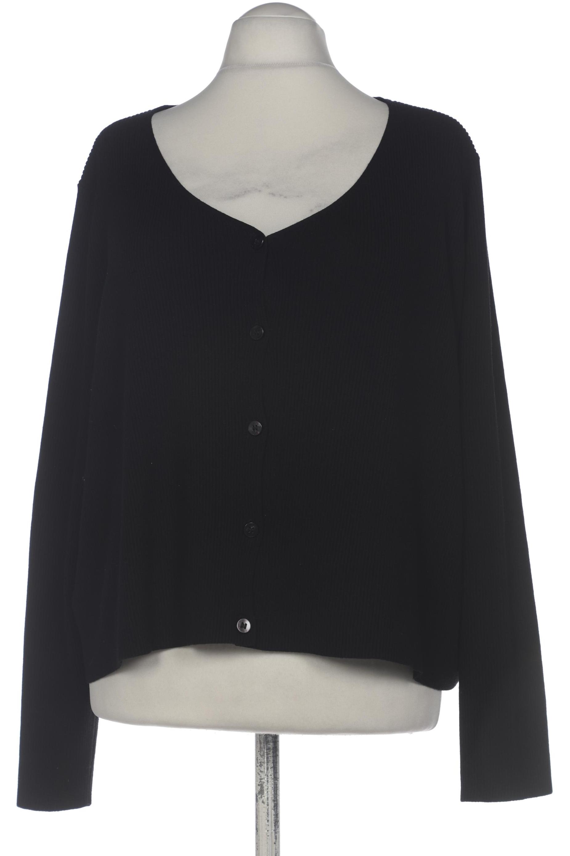 

Ulla Popken Damen Strickjacke, schwarz, Gr. 54