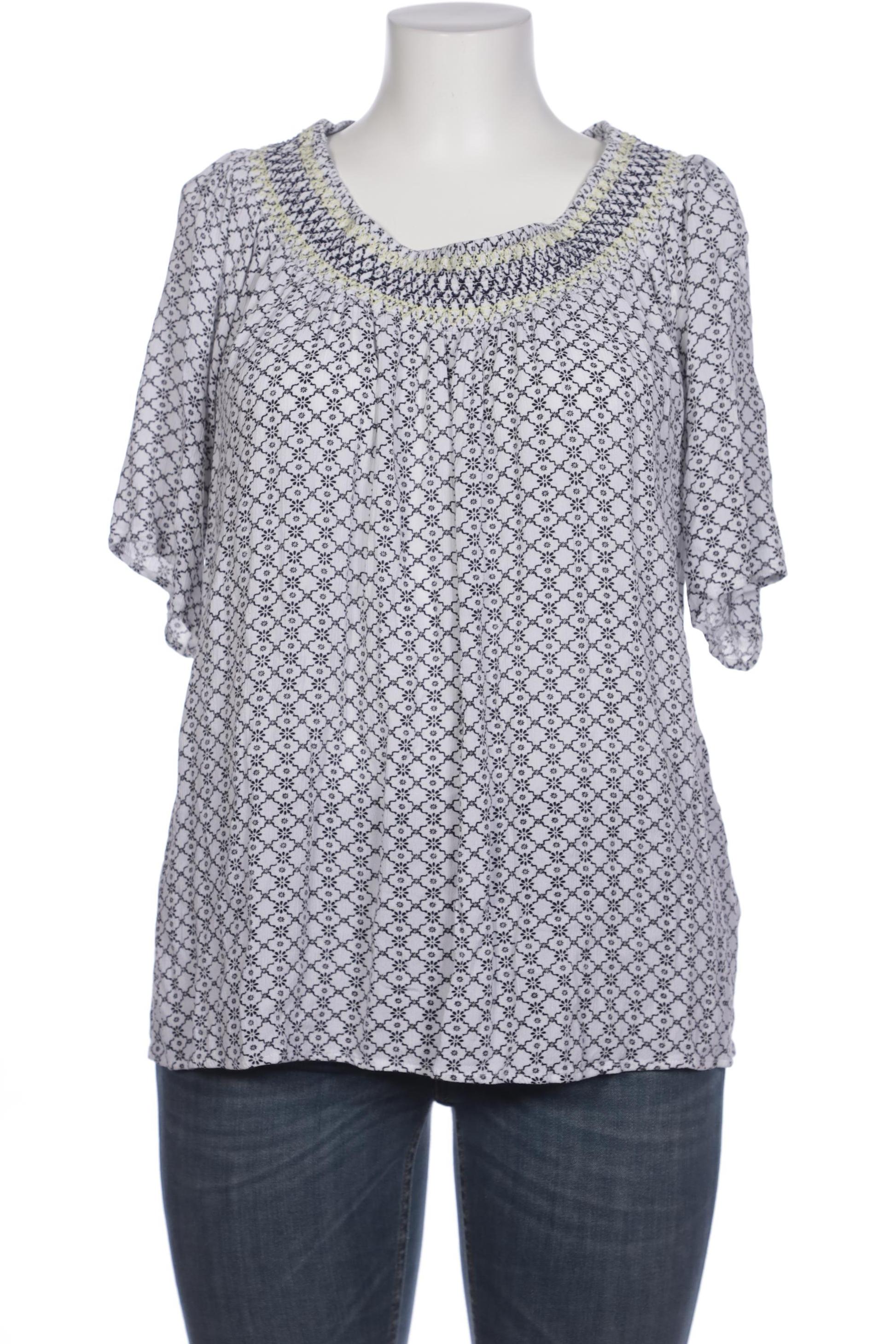 

Ulla Popken Damen Bluse, weiß, Gr. 46