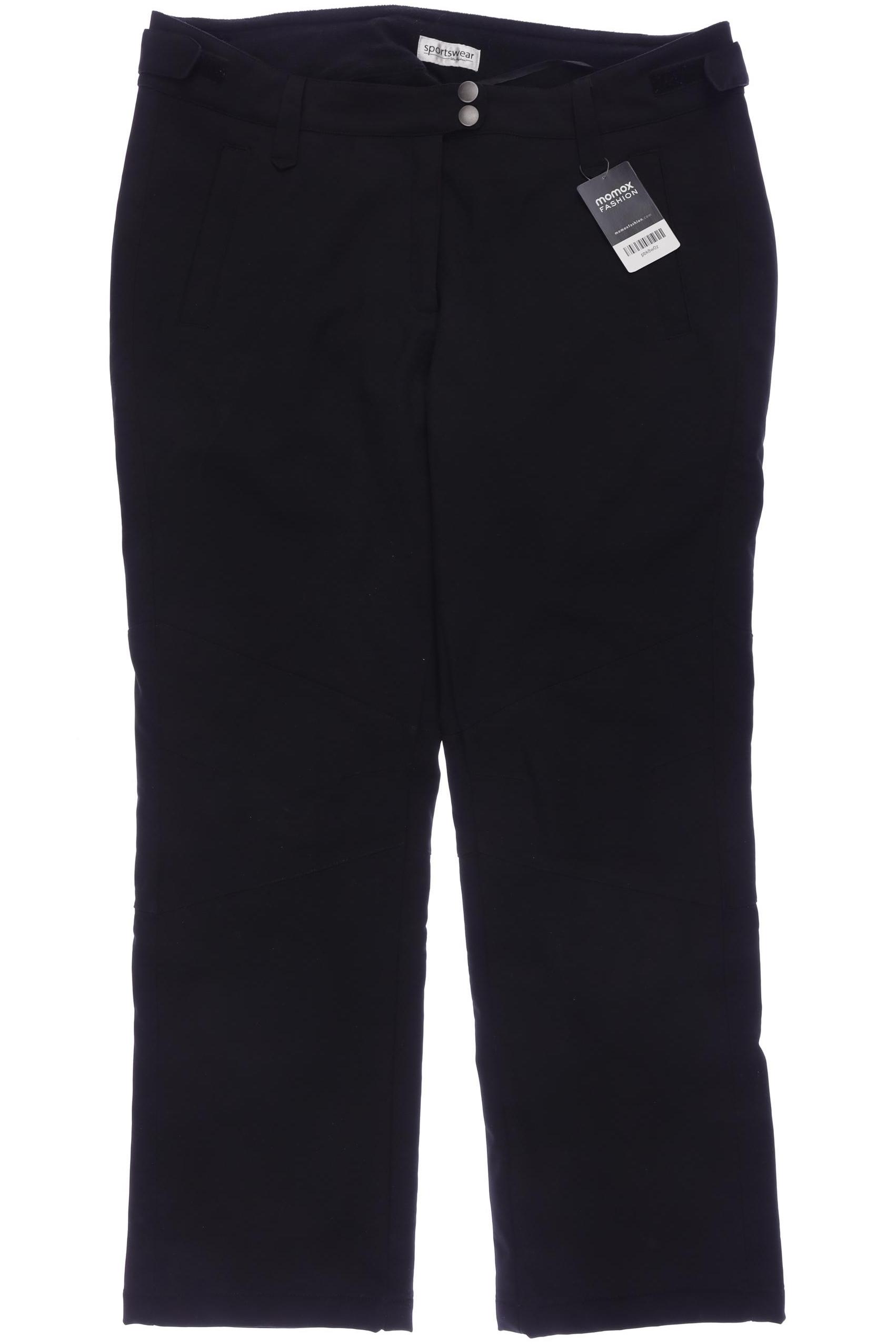 

Ulla Popken Damen Stoffhose, schwarz, Gr. 48