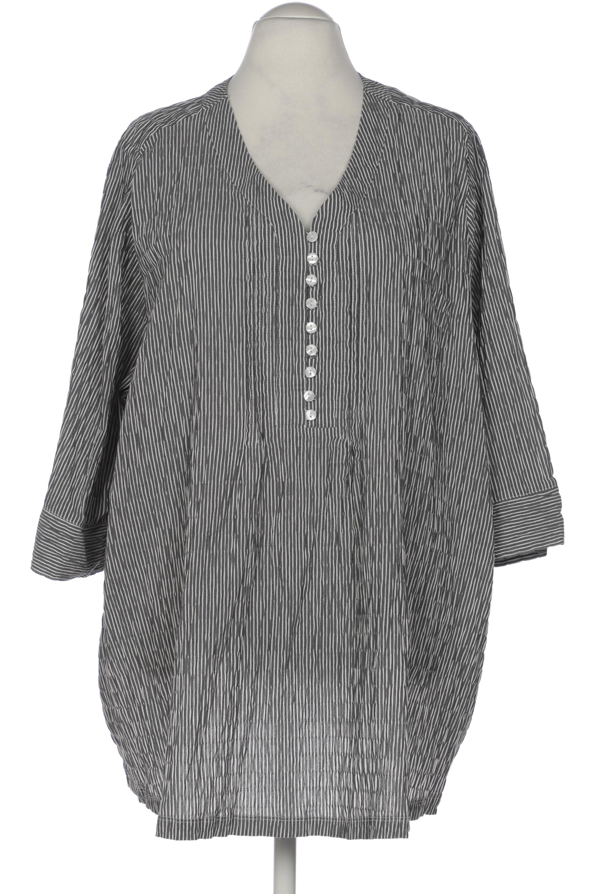 

Ulla Popken Damen Bluse, grau, Gr. 54