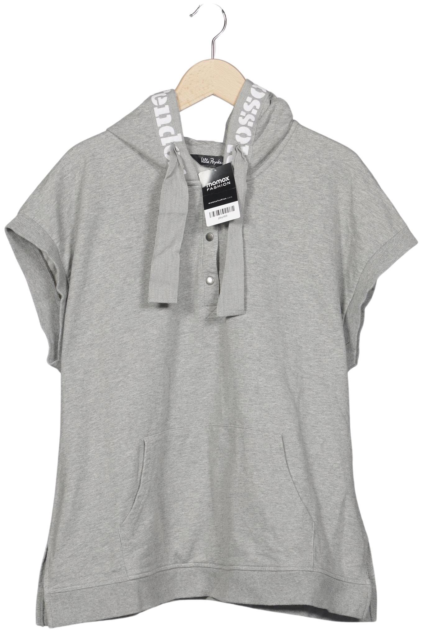 

Ulla Popken Damen Kapuzenpullover, grau, Gr. 46