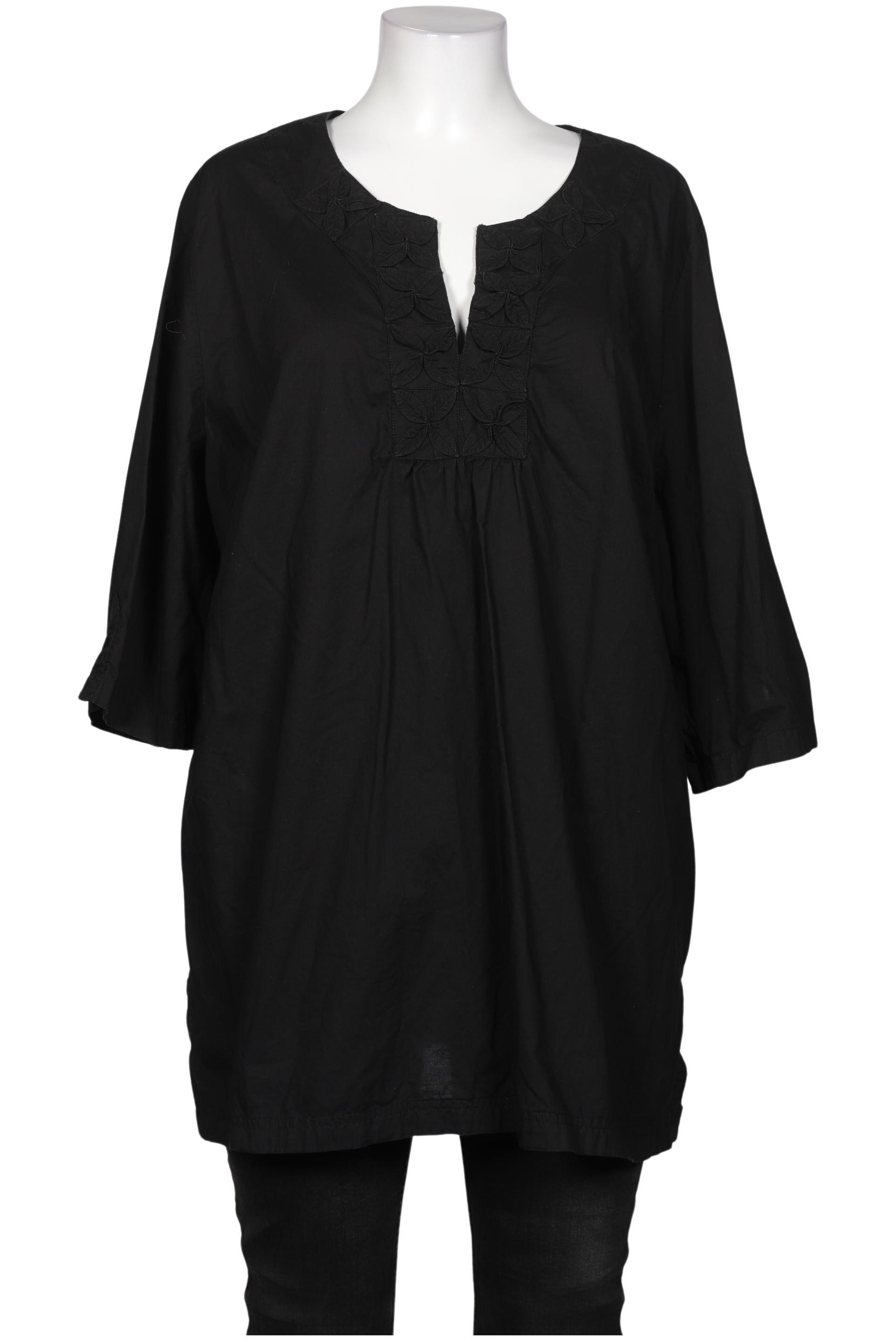 

Ulla Popken Damen Bluse, schwarz, Gr. 50