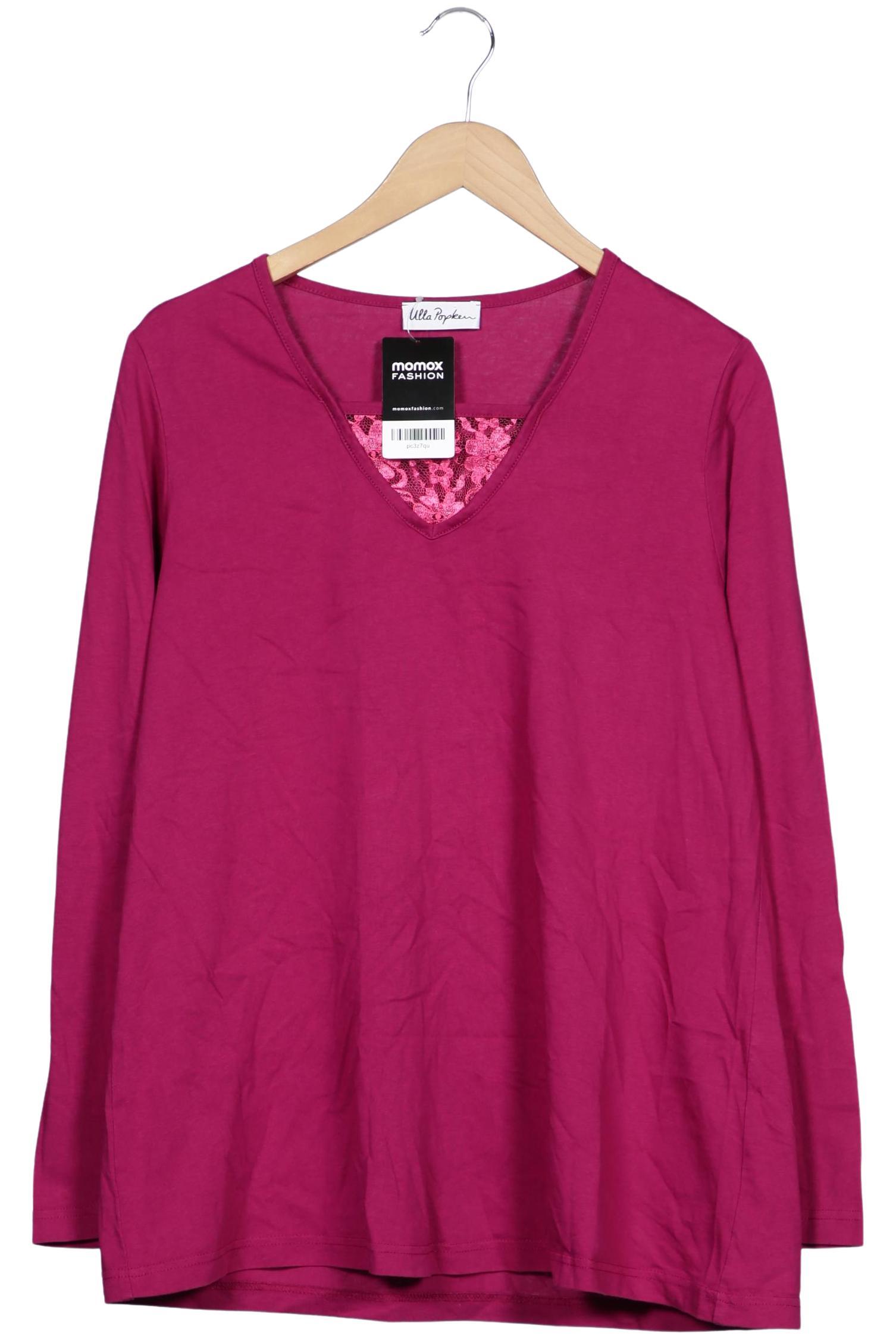 

Ulla Popken Damen Langarmshirt, pink, Gr. 42