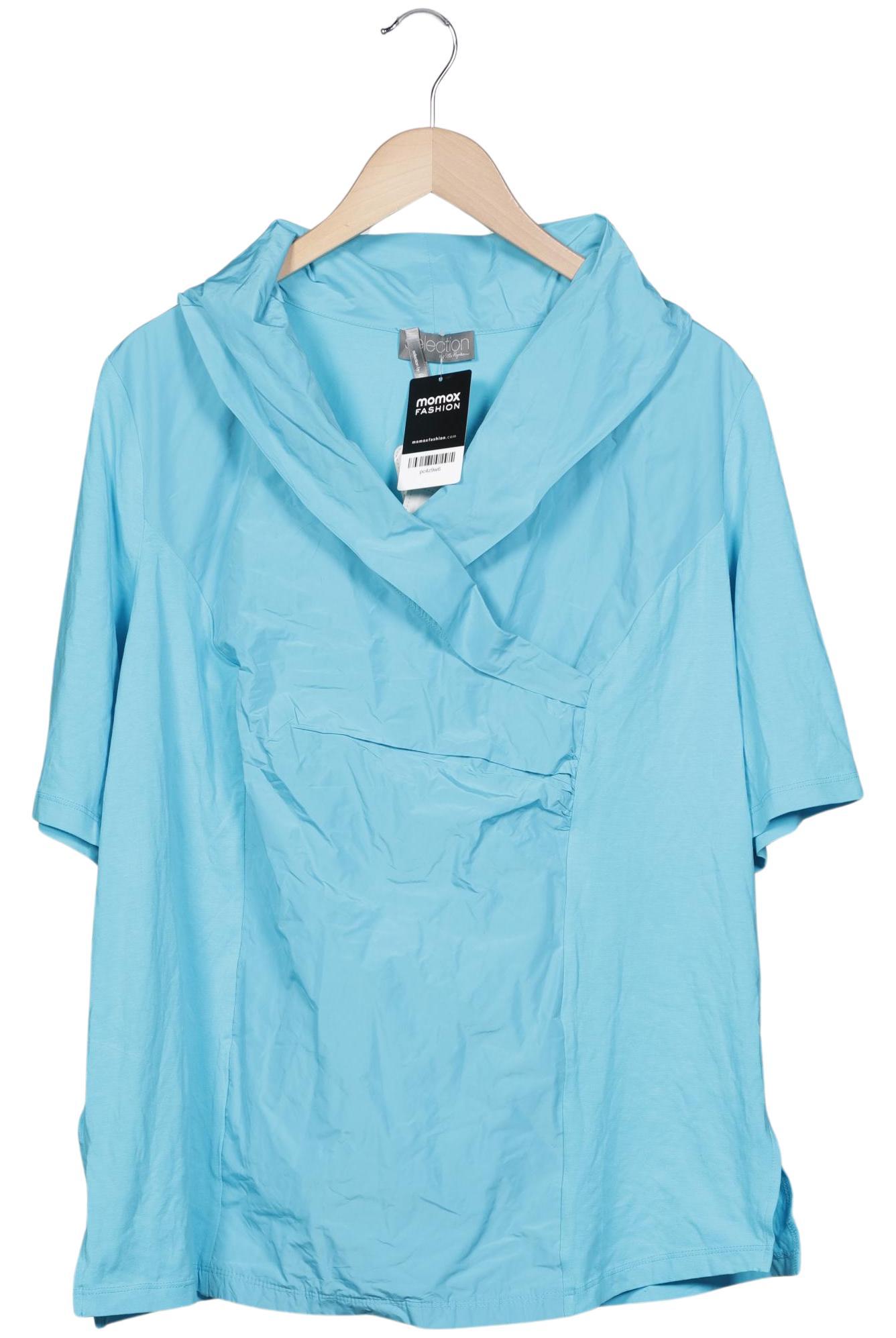 

Ulla Popken Damen T-Shirt, blau, Gr. 46