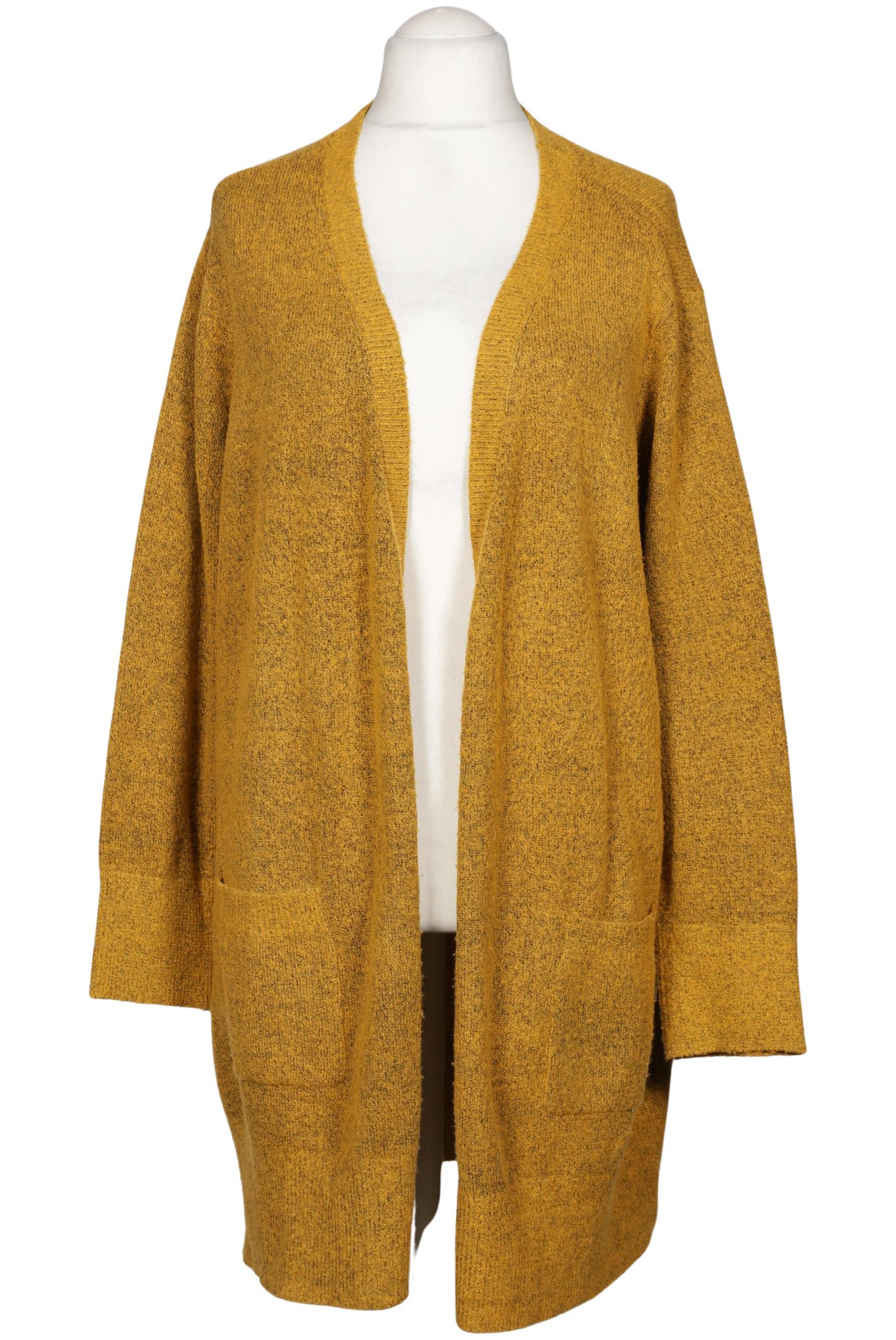 

Ulla Popken Damen Strickjacke, gelb, Gr. 50