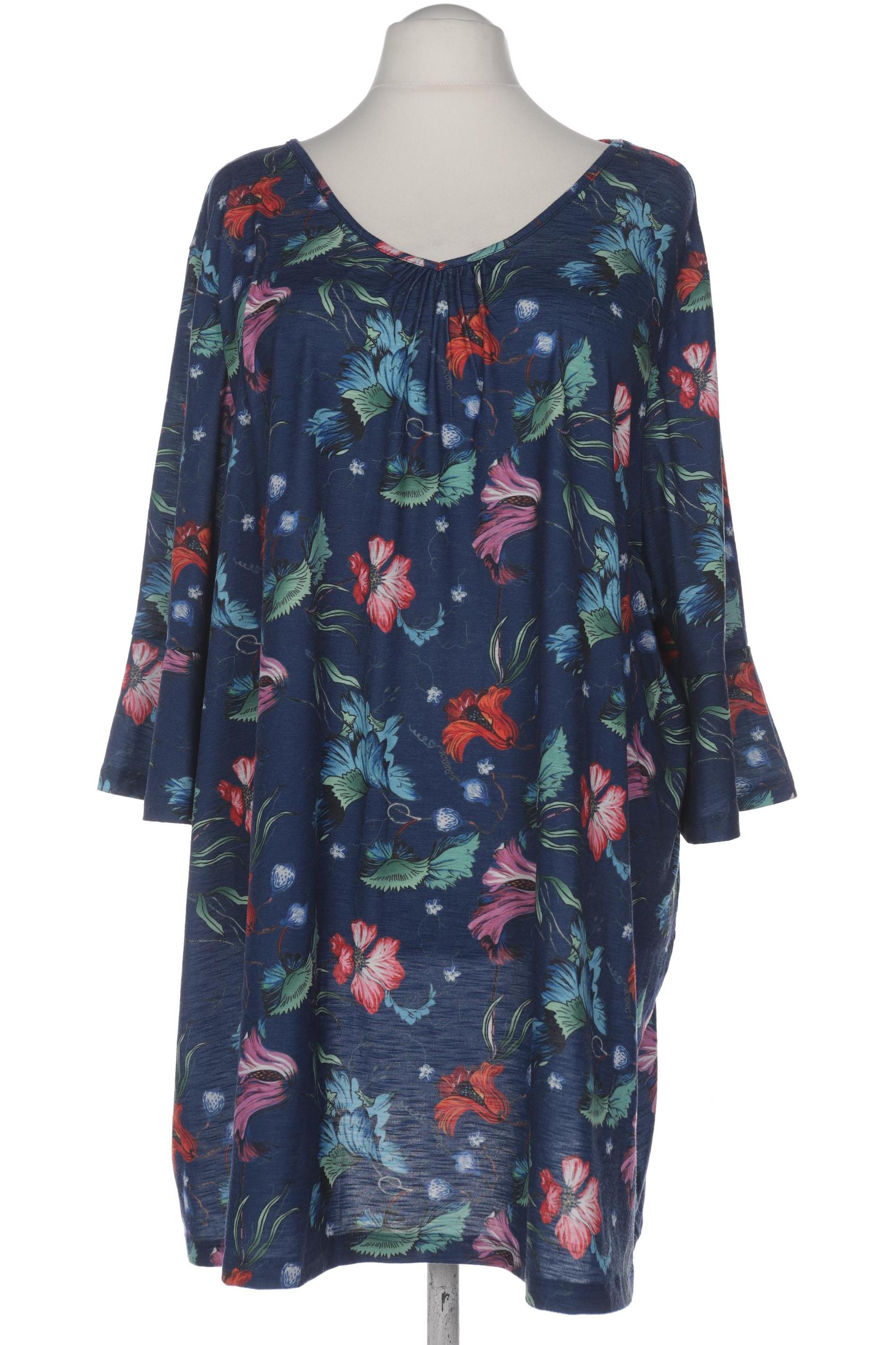 

Ulla Popken Damen T-Shirt, blau, Gr. 56