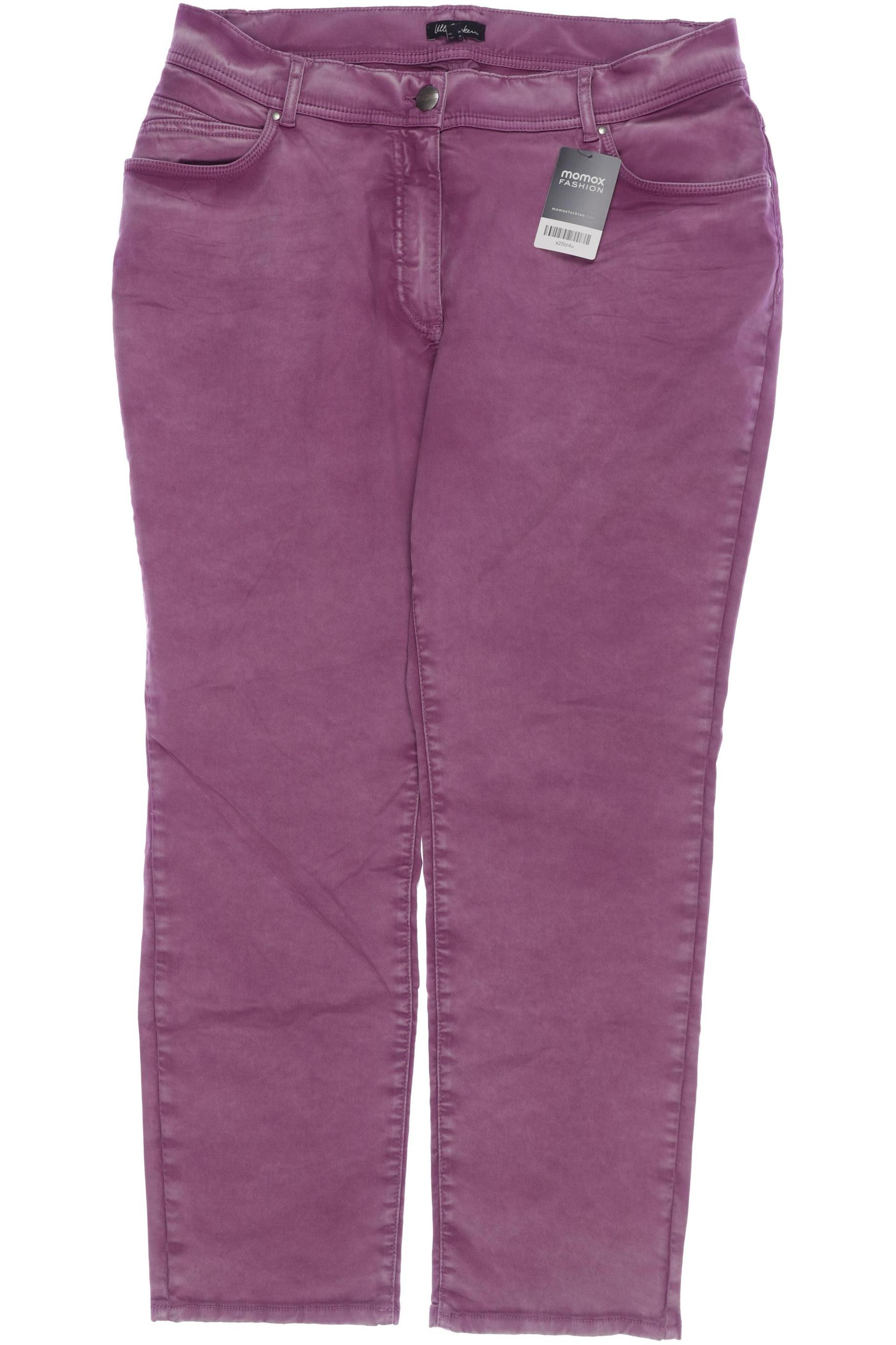 

Ulla Popken Damen Jeans, flieder, Gr. 48