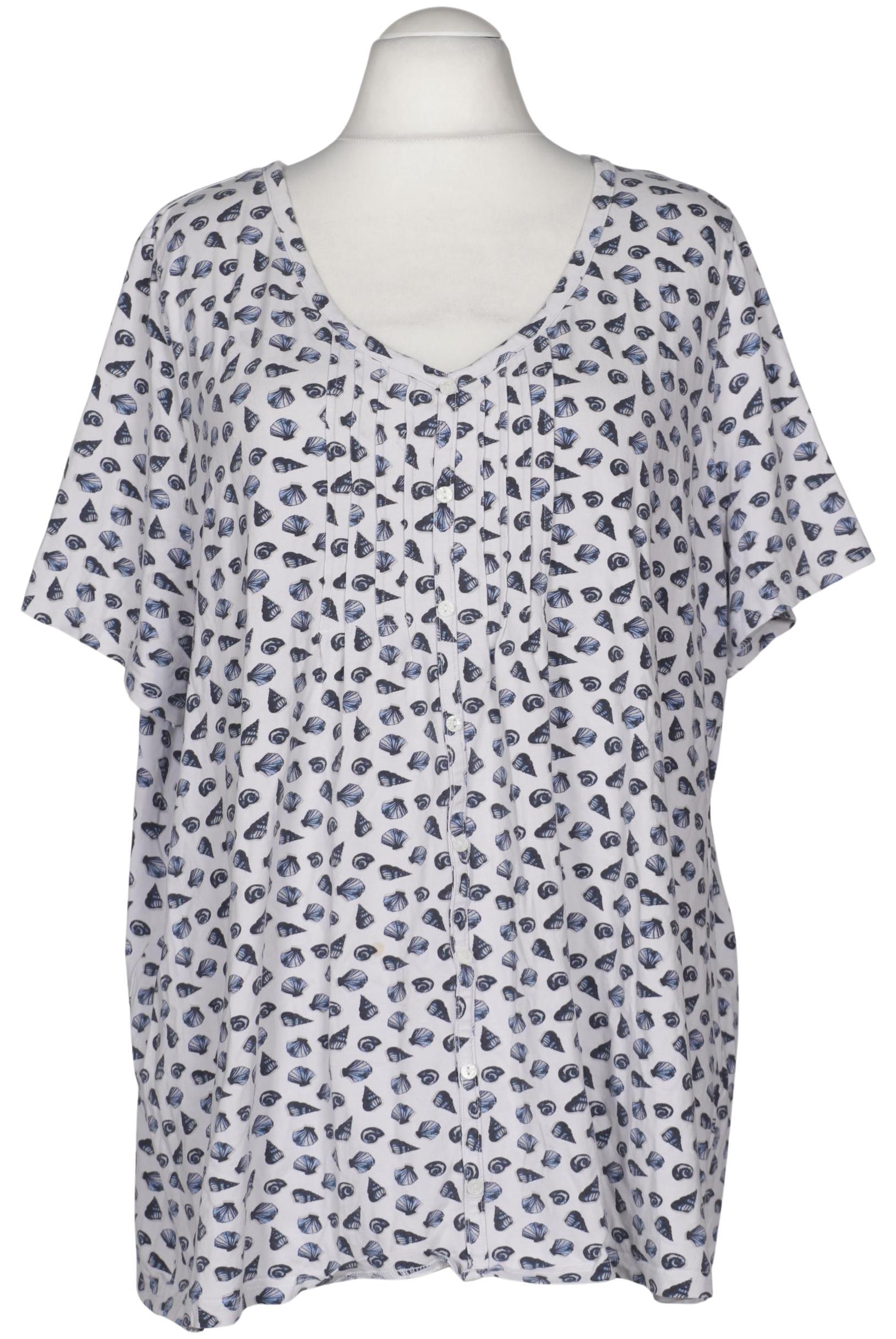 

Ulla Popken Damen Bluse, weiß, Gr. 54